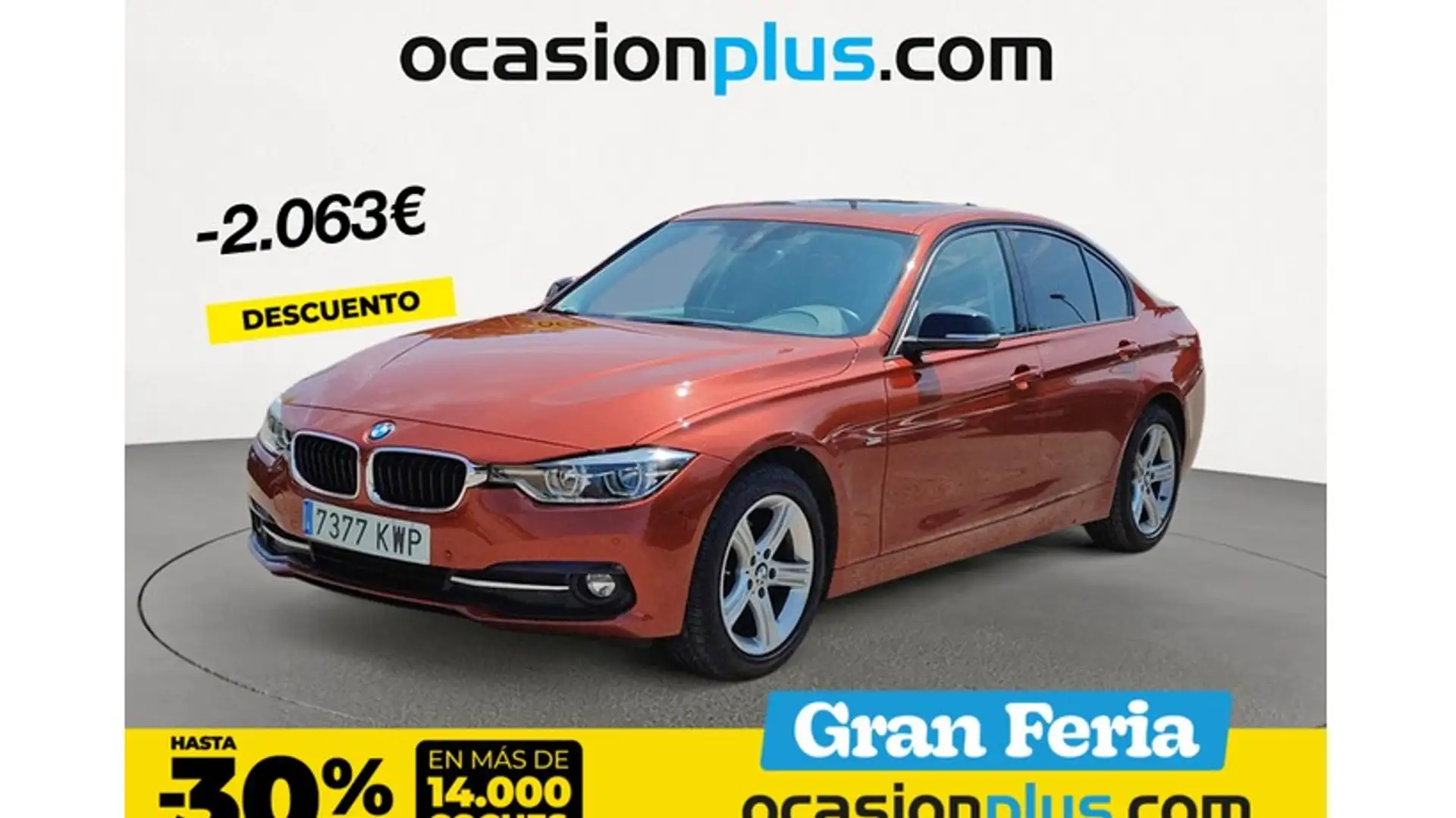 BMW 318 318dA Naranja - 1