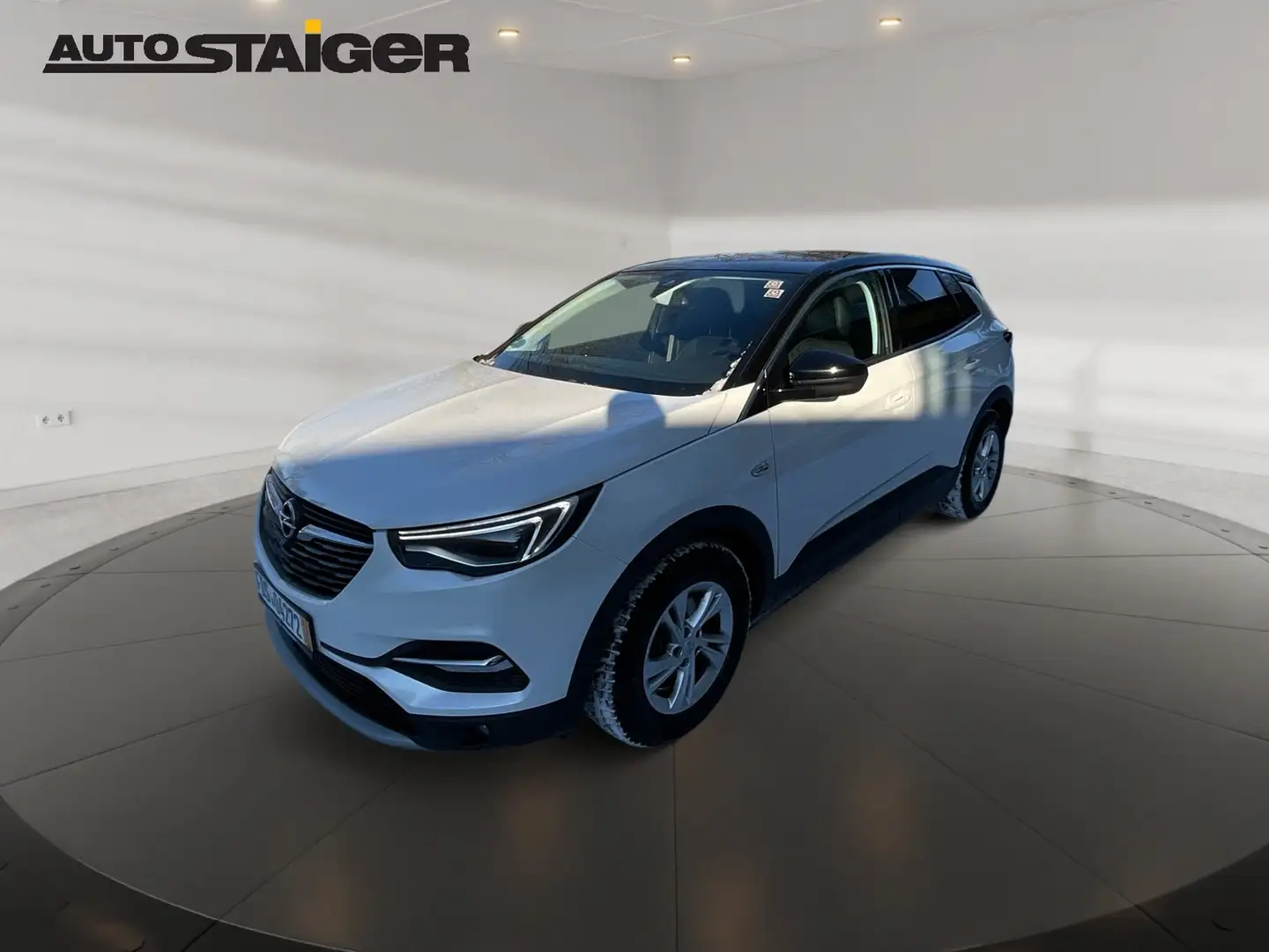 Opel Grandland 1.2 Turbo LED Navi SHZ 360 Kam. +PDC Weiß - 2