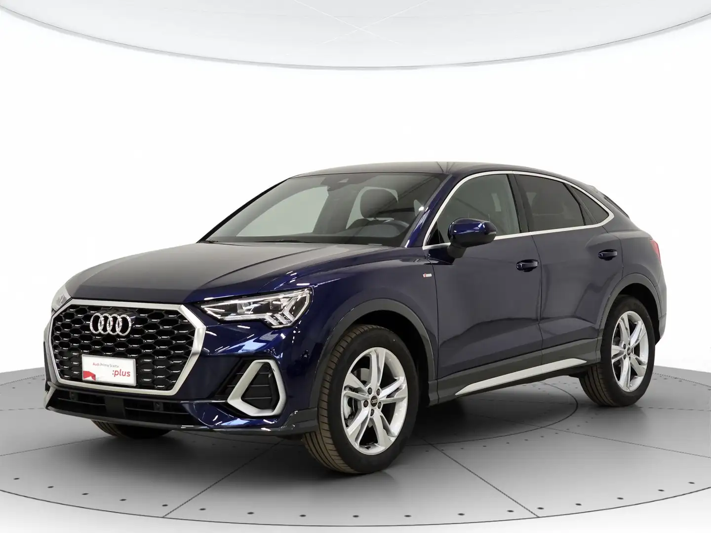Audi Q3 sportback 35 2.0 tdi s line edition s-tronic Bleu - 1