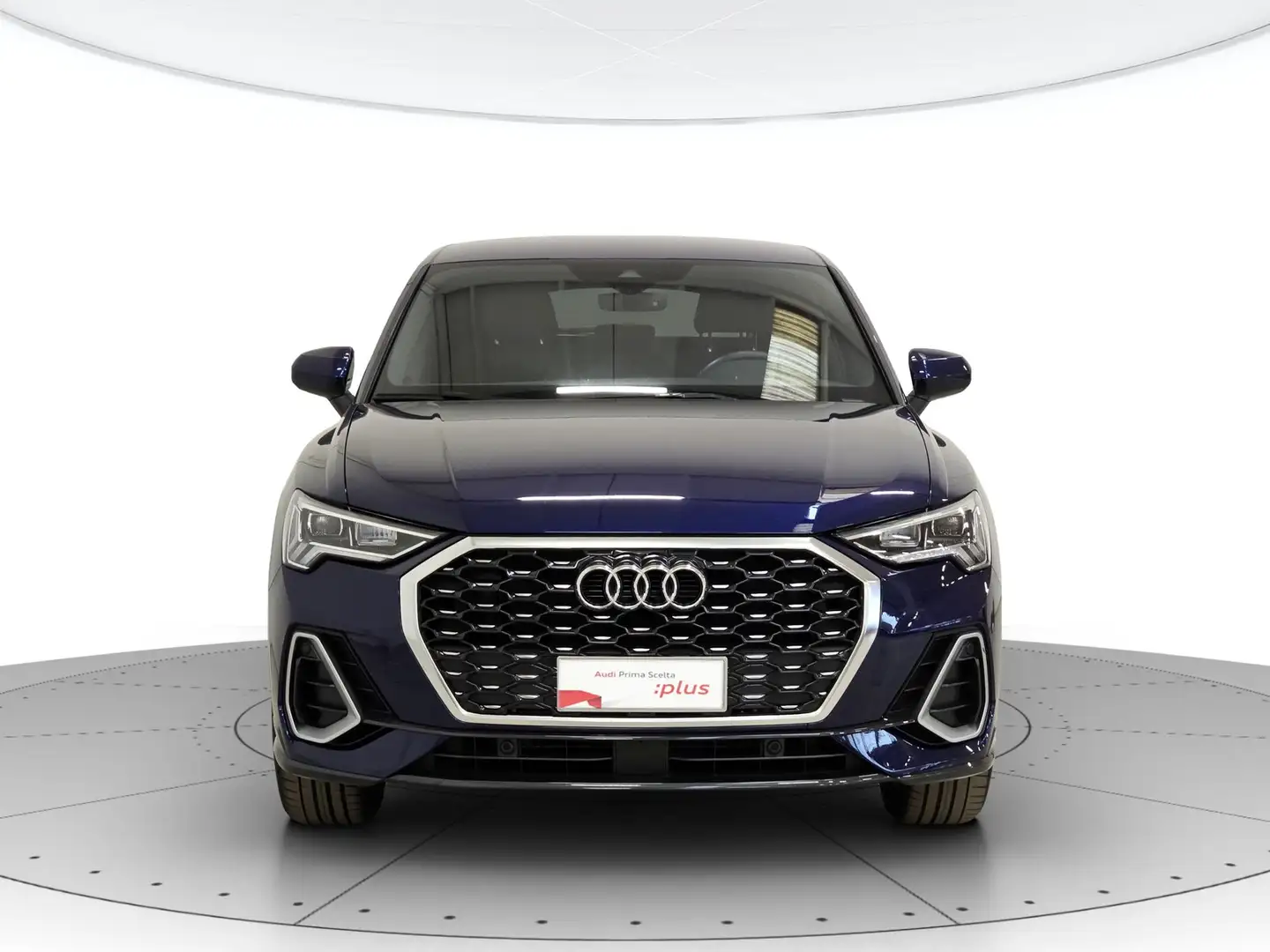 Audi Q3 sportback 35 2.0 tdi s line edition s-tronic Bleu - 2