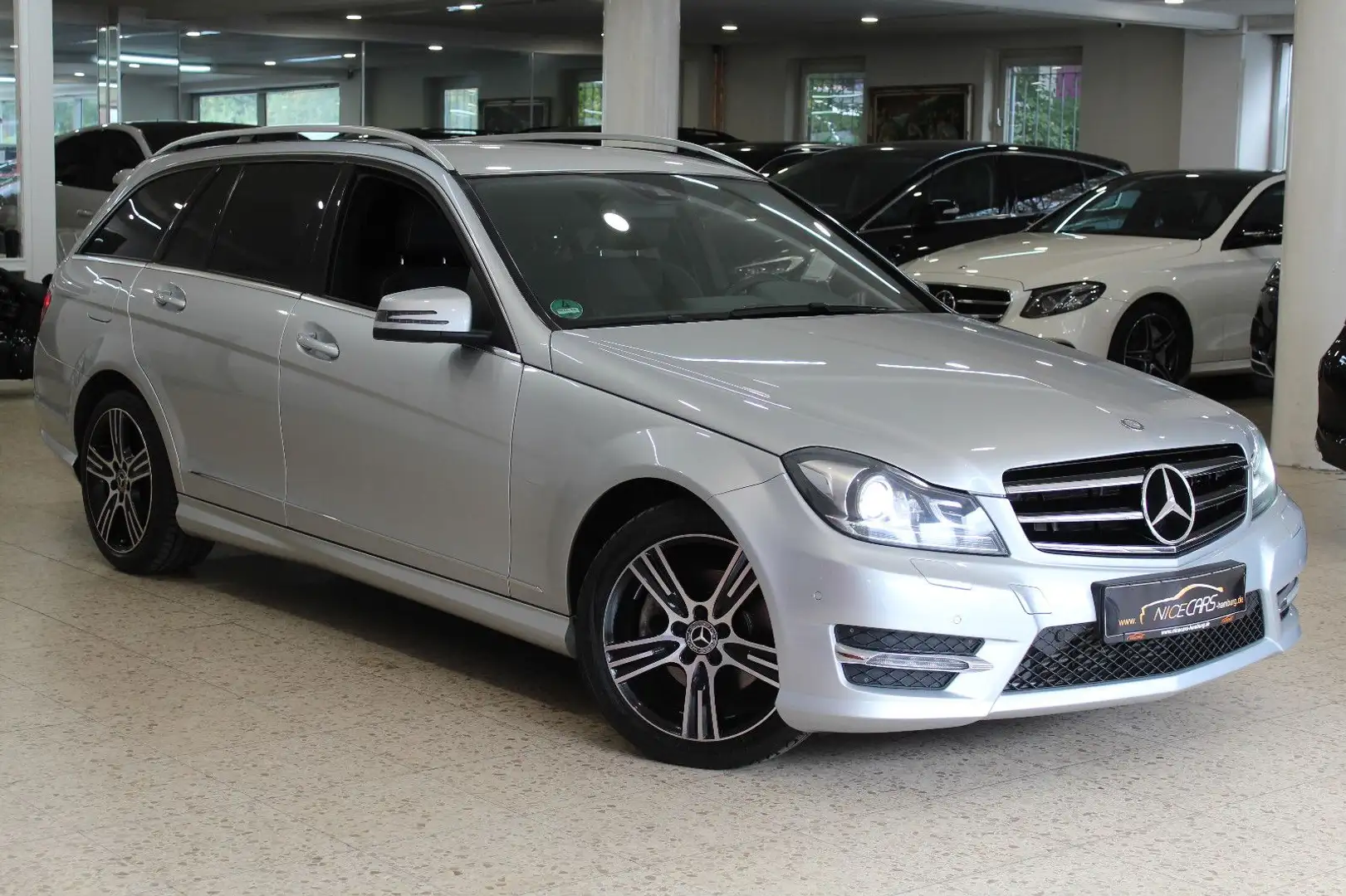 Mercedes-Benz C 220 CDI"Edition C"4Matic"AMG-LINE"ILS"1 Hand" Plateado - 1