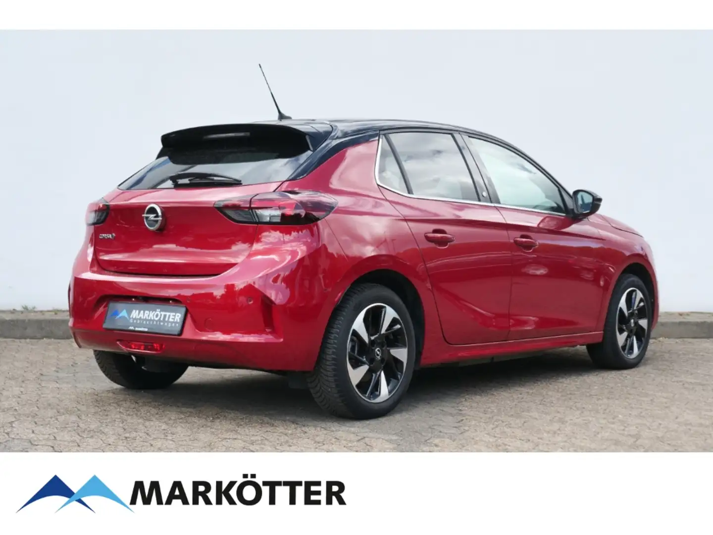 Opel Corsa-e Elegance Style On-Board Lader/Totwinkel Rouge - 2