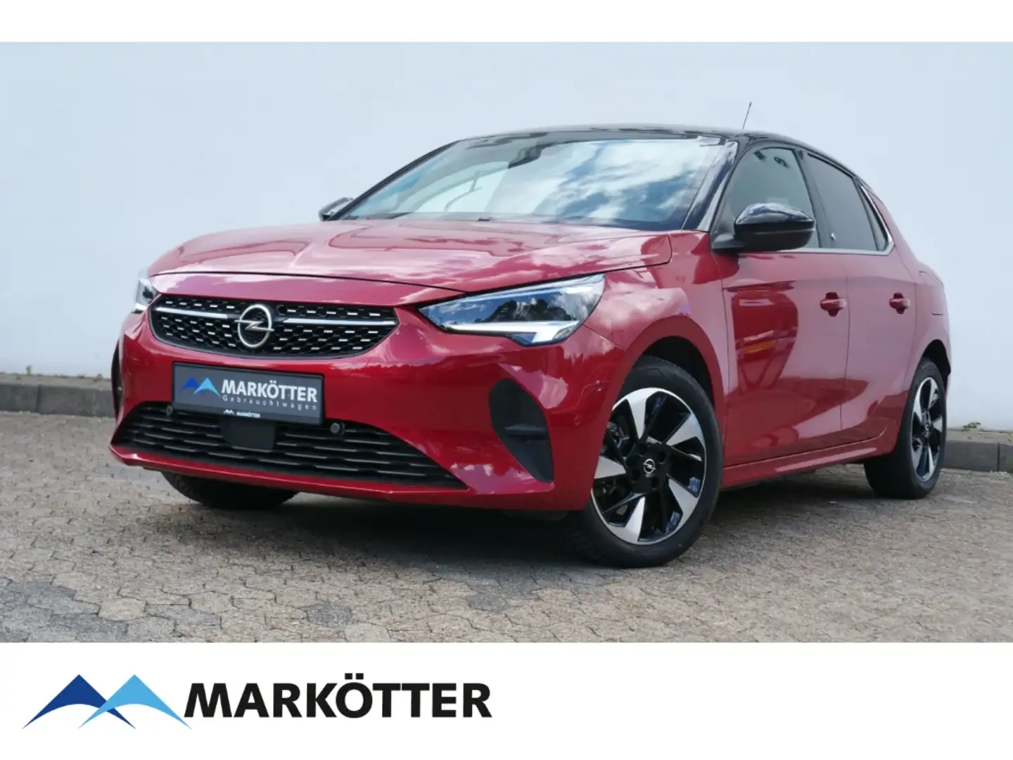 Opel Corsa-e Elegance Style On-Board Lader/Totwinkel Rouge - 1