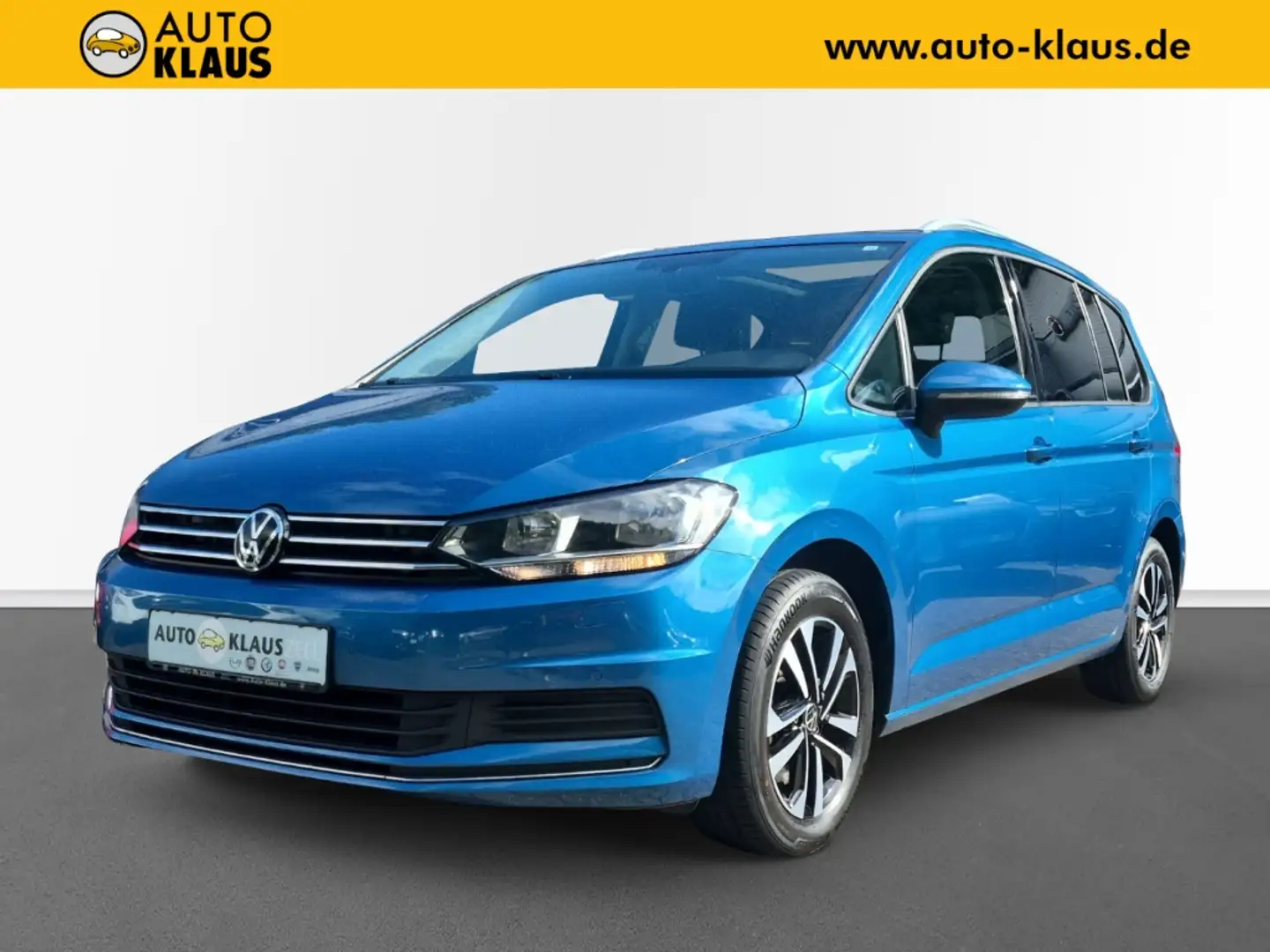 Volkswagen Touran 2.0 TDI United Pano AHK schwenkb 7Sitzer Bleu - 1