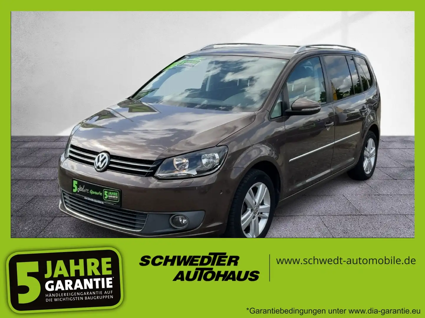 Volkswagen Touran 1.4 TSI Highline **8-Fach bereift** Barna - 1