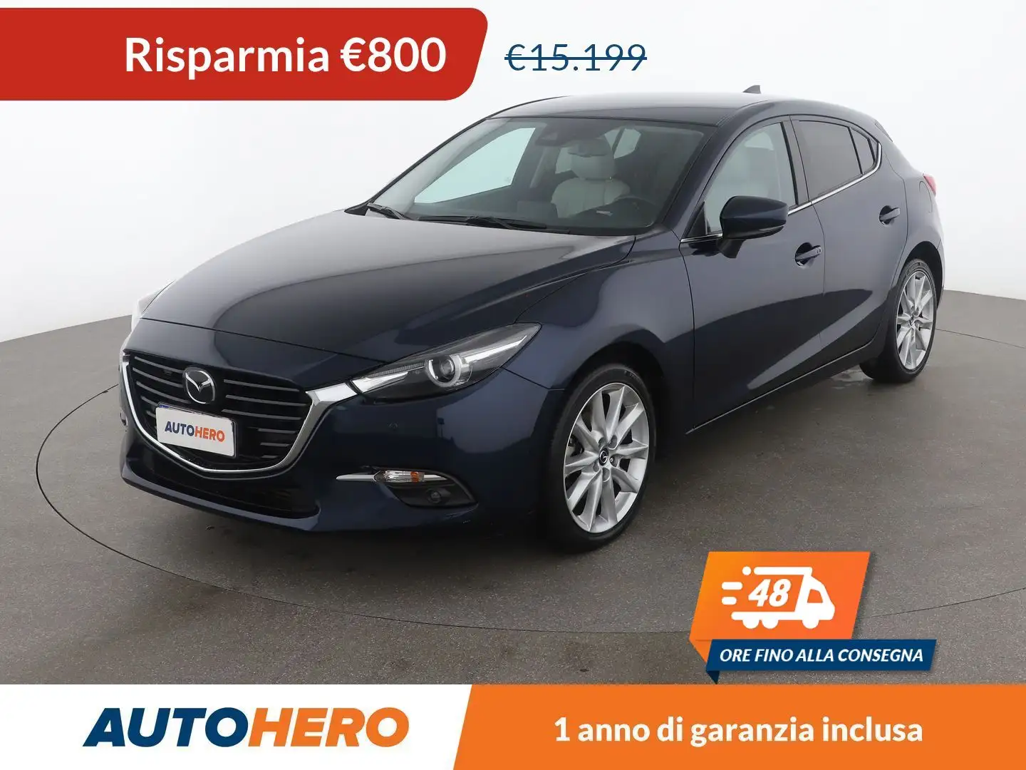 Mazda 3 2.2 Turbodiesel Exceed Синій - 1