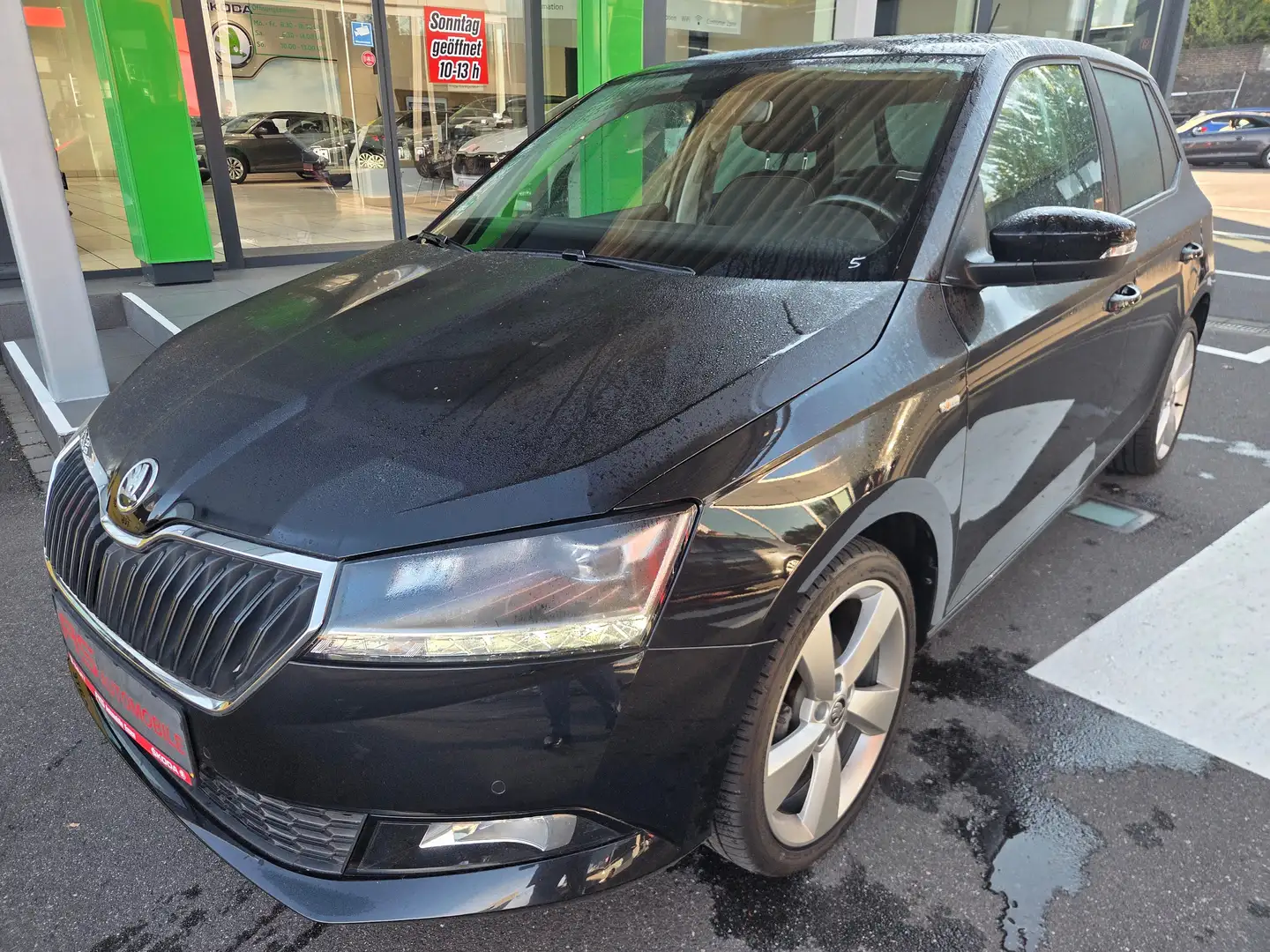Skoda Fabia Soleil "Ihr Skoda Vertragshändler" Schwarz - 2