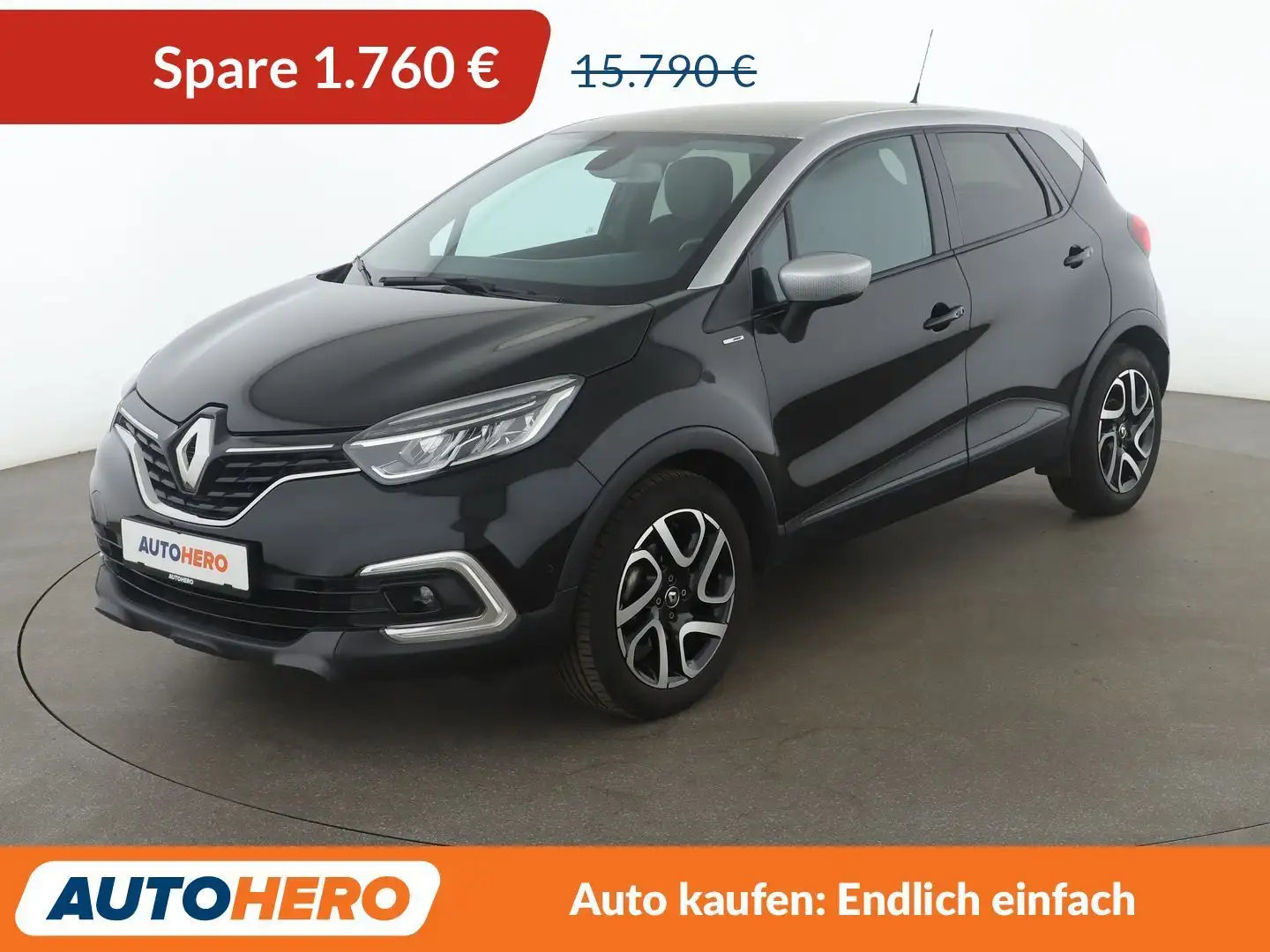 Renault Captur 1.2 TCe Energy BOSE Edition Aut.*LED*NAVI*TEMPO* Schwarz - 1