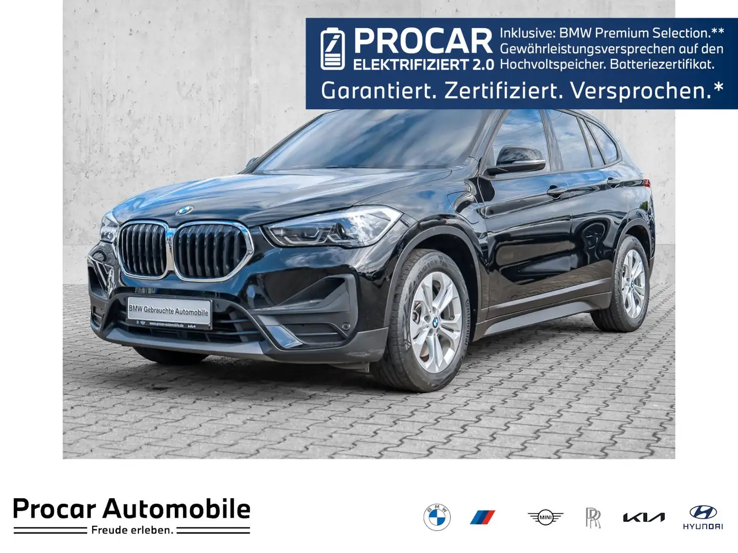 BMW X1 xDrive25e Advantage Navi+LED+RFK+Sportsitze+PDC+SH Schwarz - 1