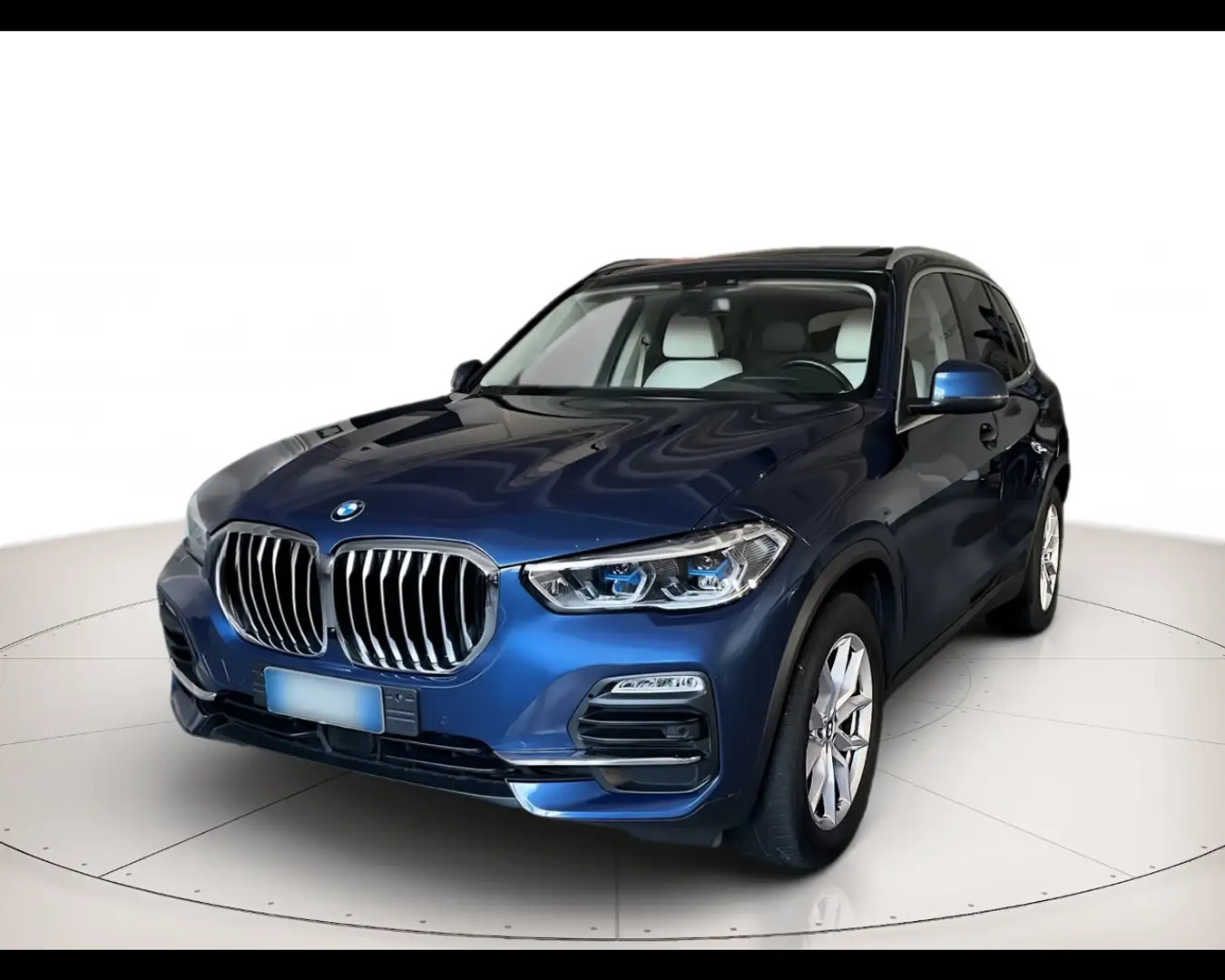 BMW X5 xdrive30d Business auto Bleu - 1