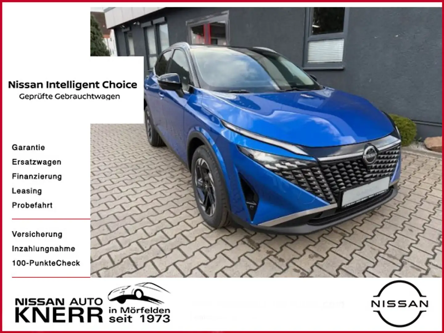 Nissan Qashqai 1,3 DIG-T N-Connecta Automatik, Klima, N Blau - 1