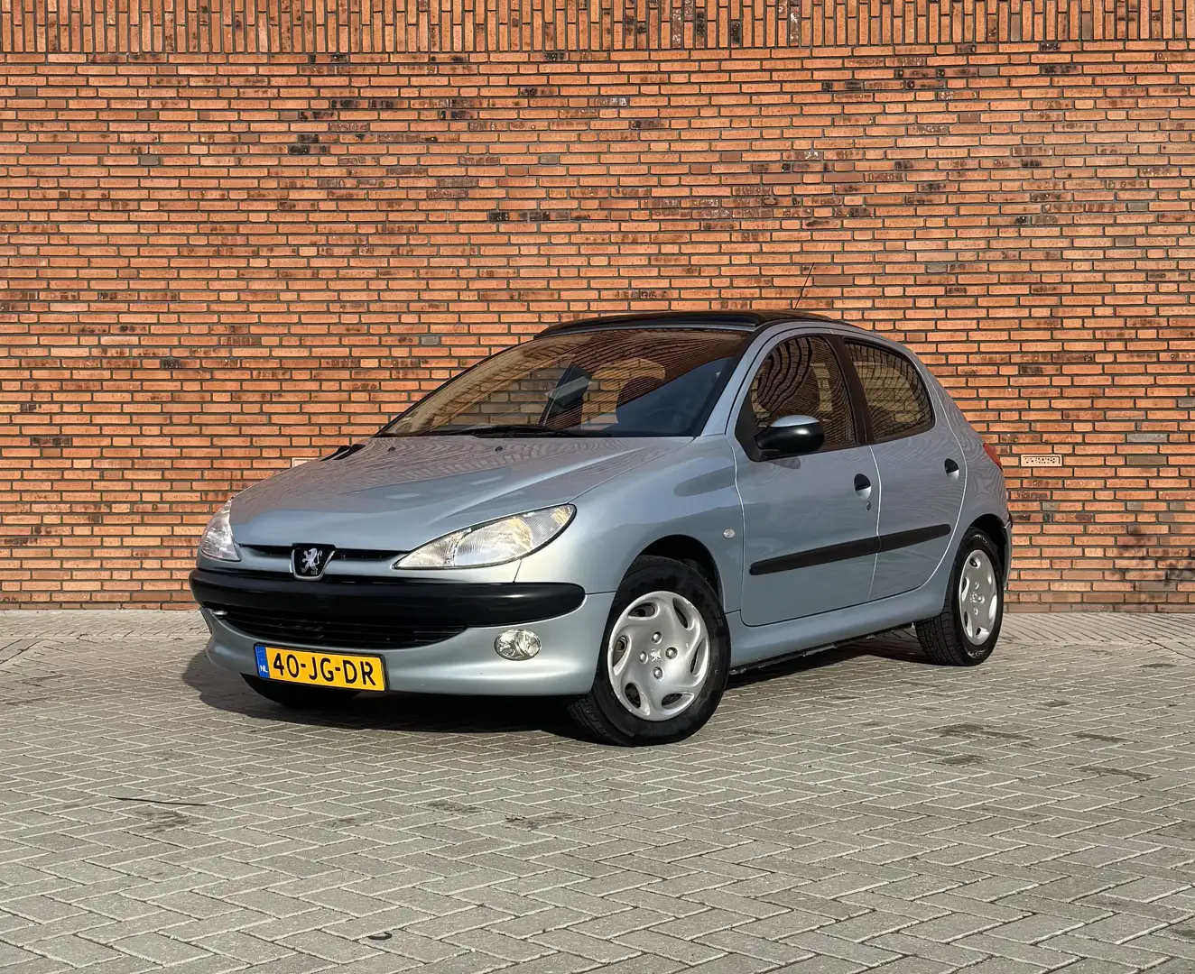 Peugeot 206 1.6-16V Gentry, Dakraam, Airco Grijs - 2