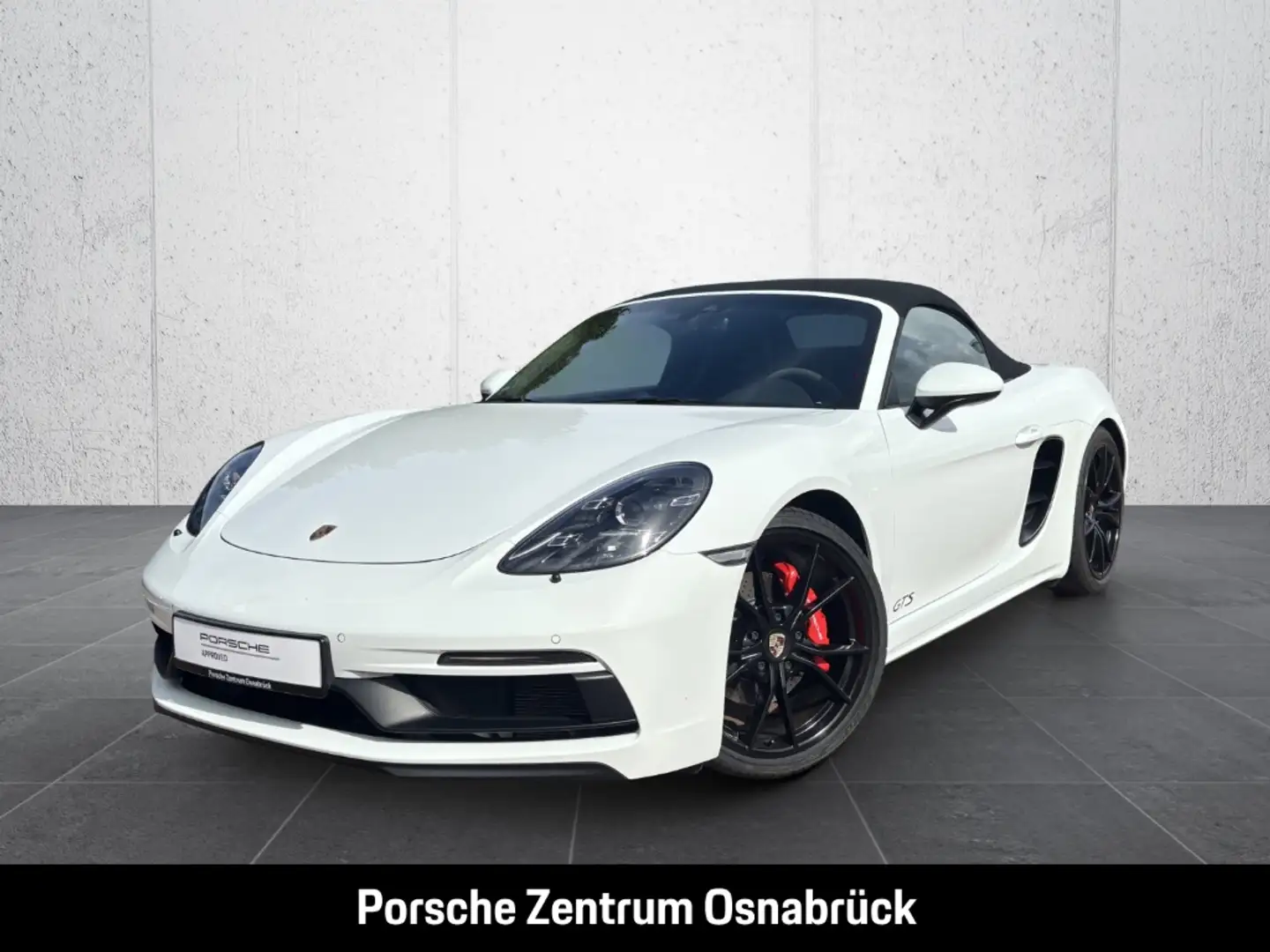 Porsche Boxster 718 GTS PDLS+ Rückfahrkamera BOSE DAB Tempostat Weiß - 1
