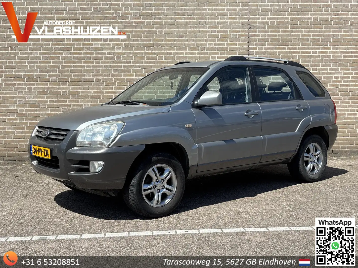 Kia Sportage 2.0 CVVT Comfort | Cruise | Airco | Trekhaak | Gris - 1