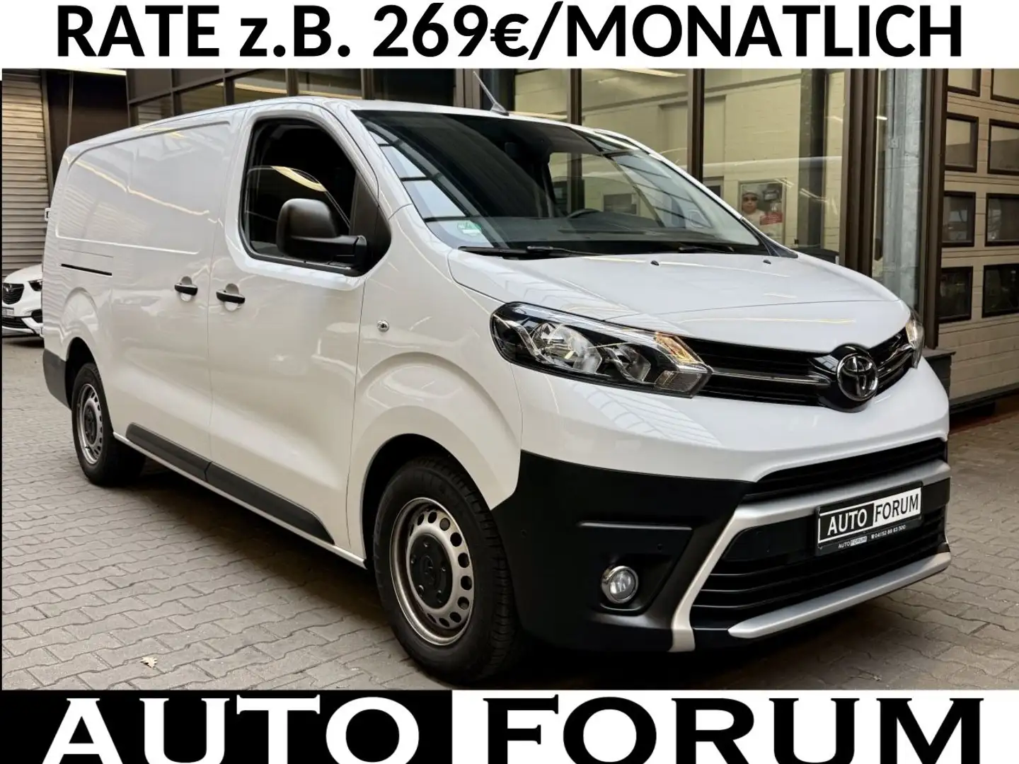 Toyota Proace ProAce 2.0 D L2 MEISTER NAVI KLIMA TEMPOMAT PDC Weiß - 1