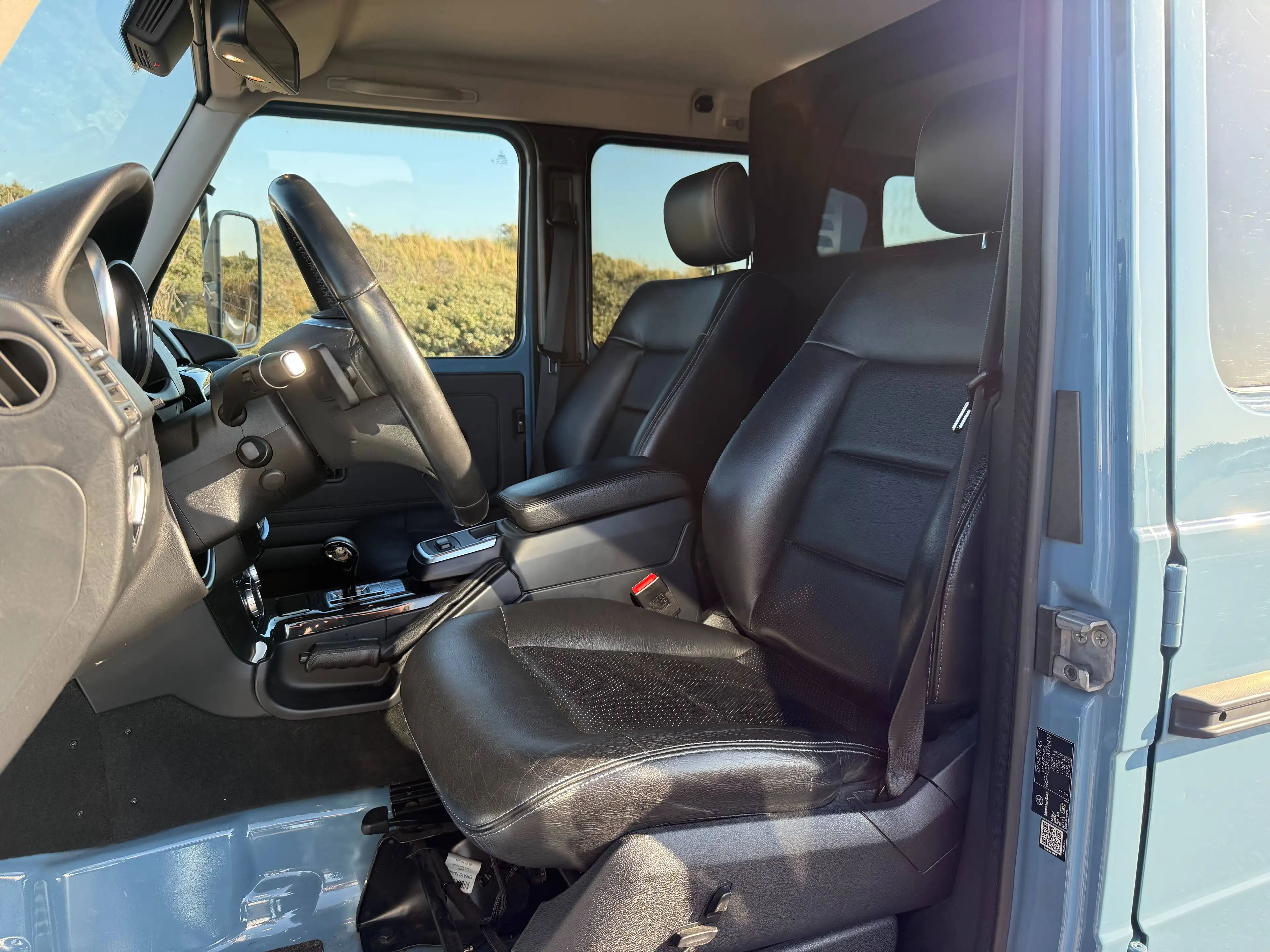 Mercedes-Benz G 350 Professional | Grijs kenteken | NL Auto | China Blue | zwart leder | 245 pk | — photo 13
