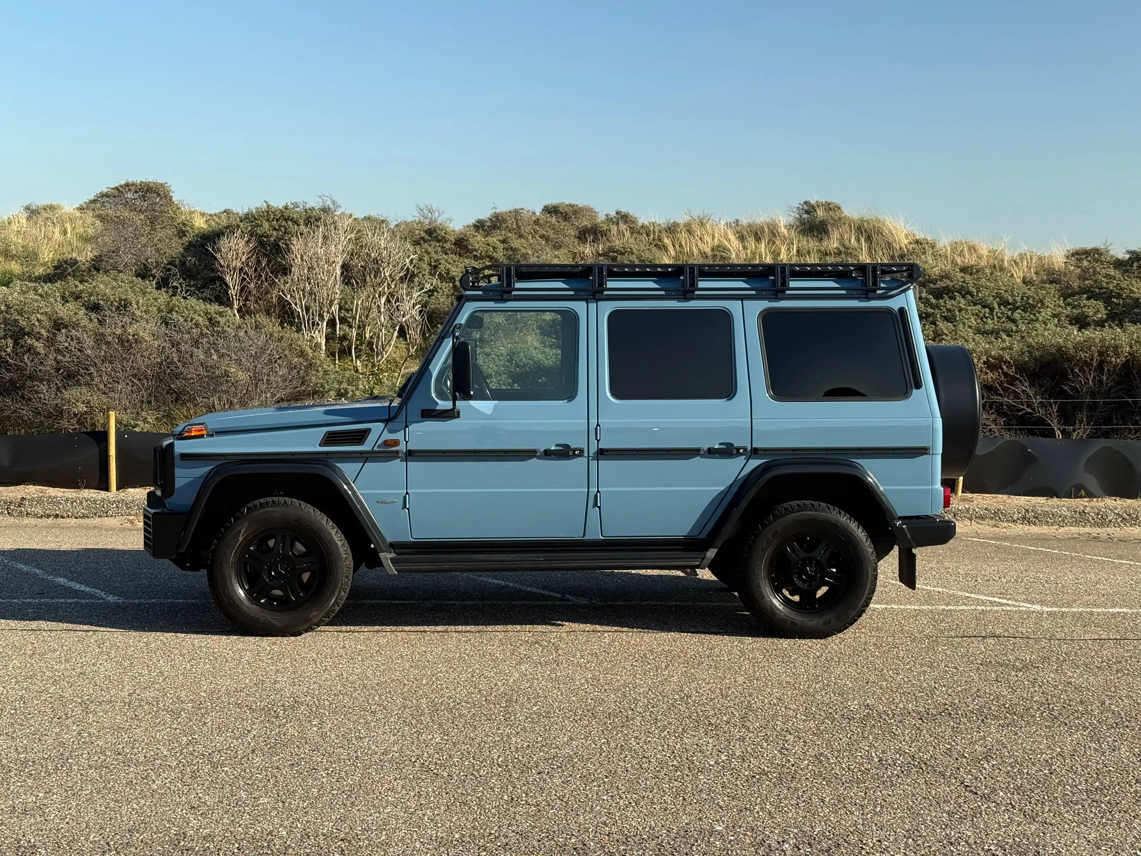 Mercedes-Benz G 350 Professional | Grijs kenteken | NL Auto | China Blue | zwart leder | 245 pk | — photo 6