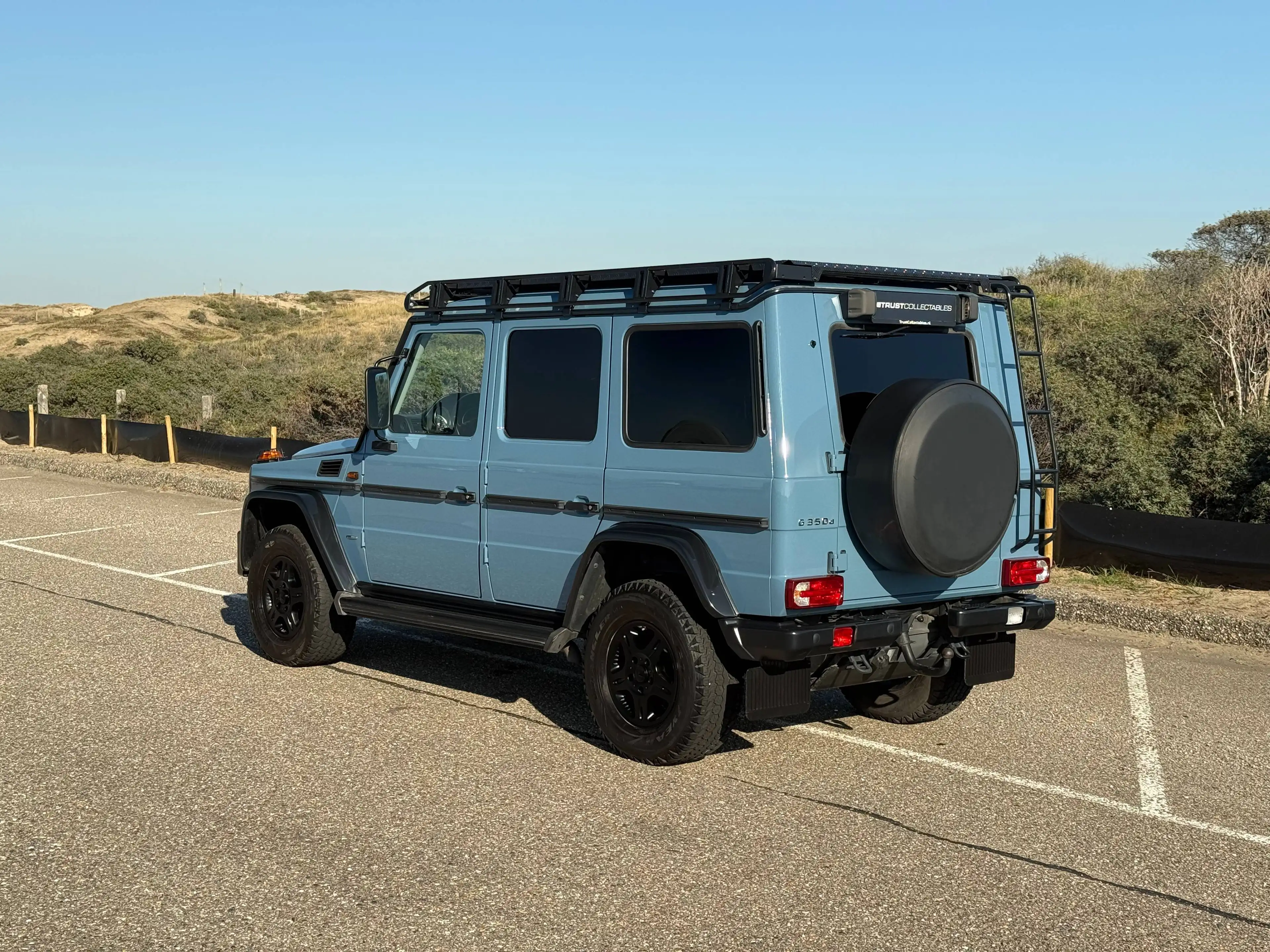 Mercedes-Benz G 350 Professional | Grijs kenteken | NL Auto | China Blue | zwart leder | 245 pk | — photo 8