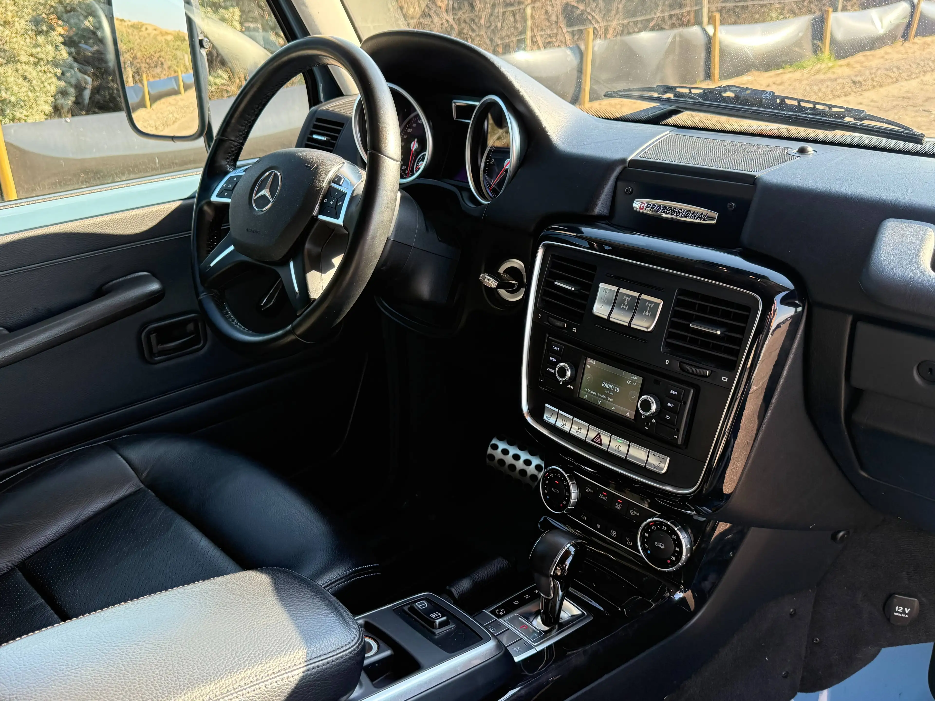 Mercedes-Benz G 350 Professional | Grijs kenteken | NL Auto | China Blue | zwart leder | 245 pk | — photo 9