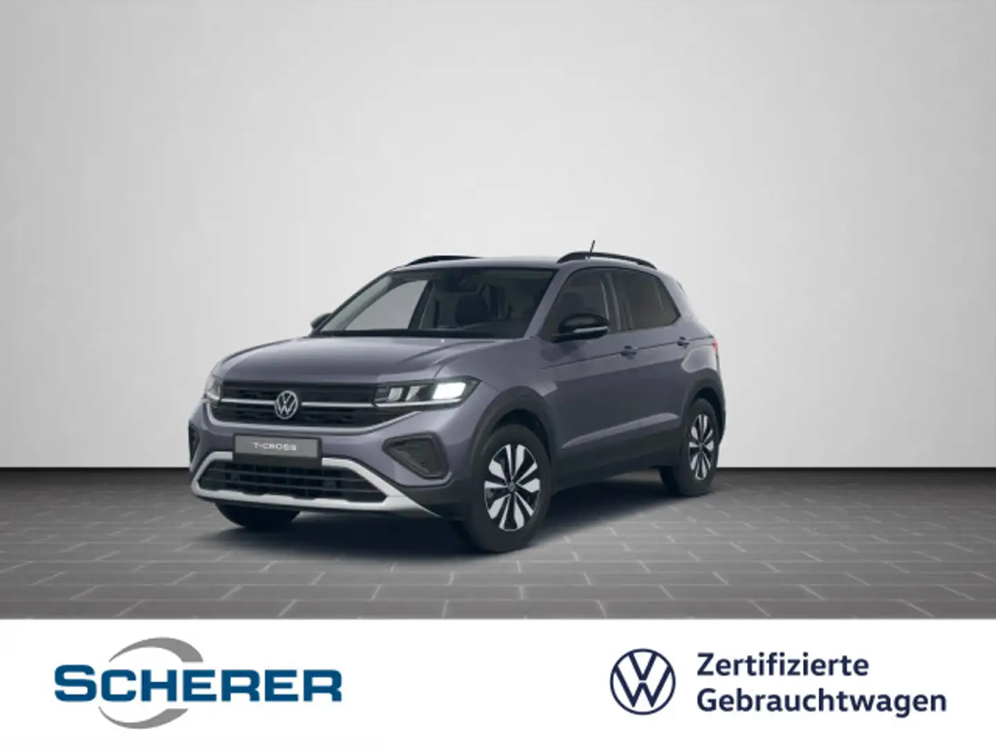 Volkswagen T-Cross 1.0 TSI *GOAL* DSG SHZ AHK Kamera Navi A Grau - 1