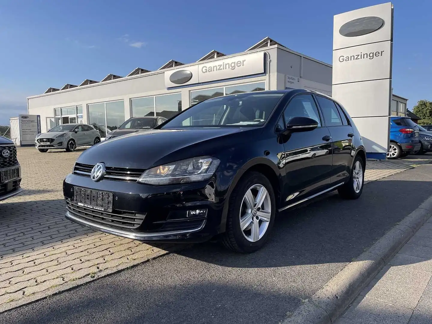 Volkswagen Golf VII 5-Türer BMT Highline, GARANTIE+XENON+PDC+SHZ+W Noir - 1