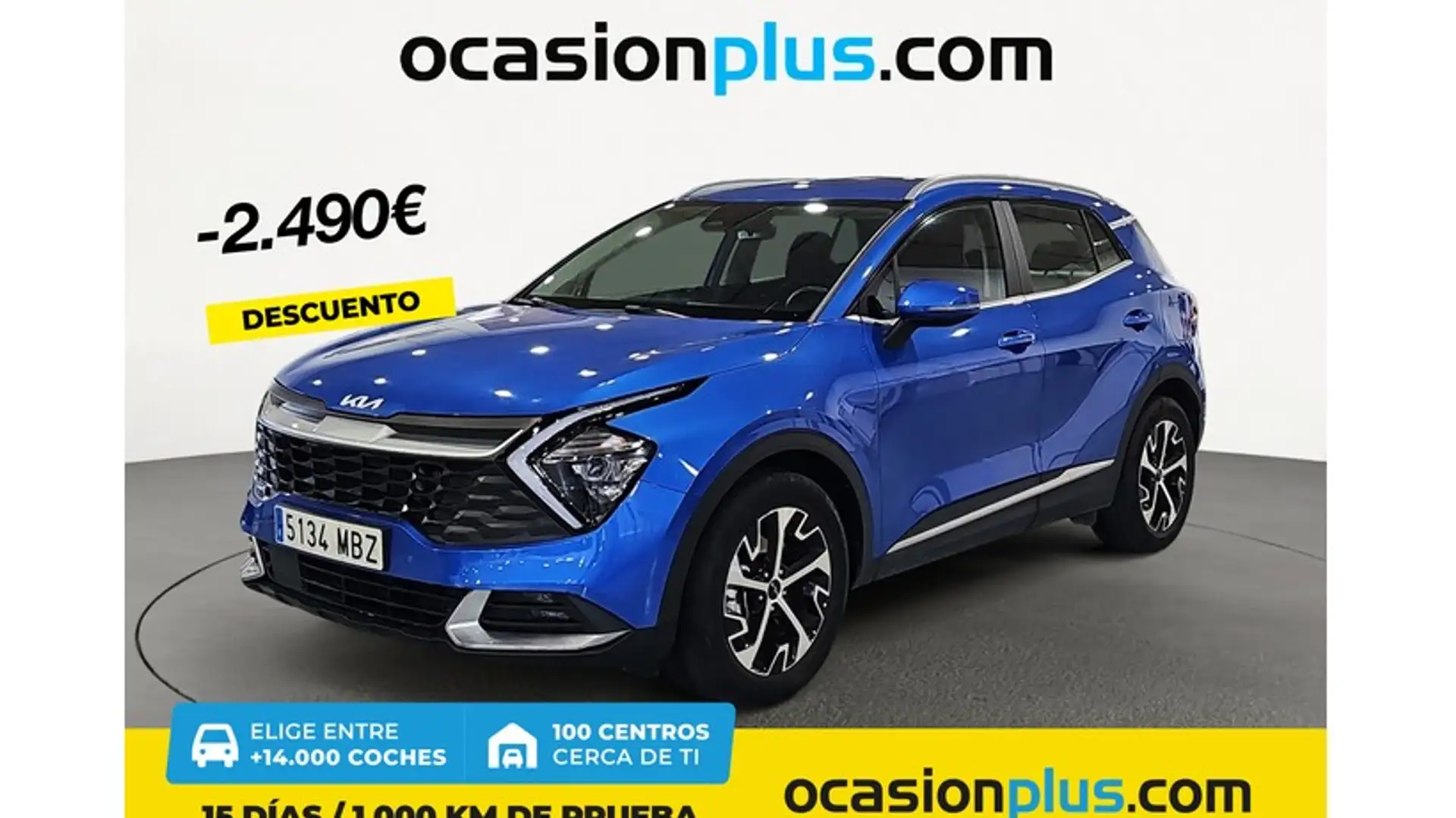 Kia Sportage 1.6 T-GDi HEV Drive Blau - 1