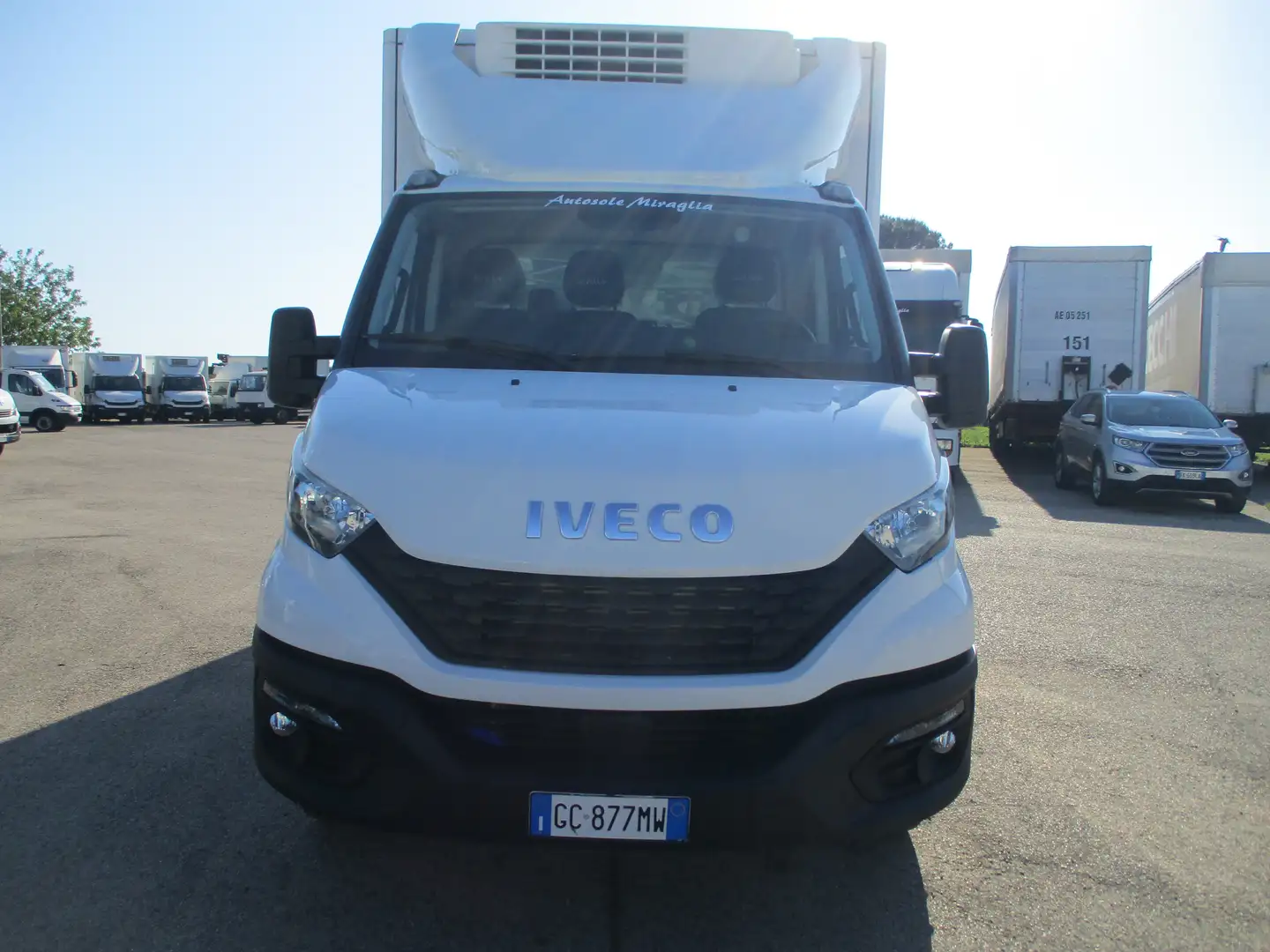 Iveco Daily 35C16 3000 160CV E6D FRIGO ATP FRCX 10/26 7 PEDANE Blanco - 2