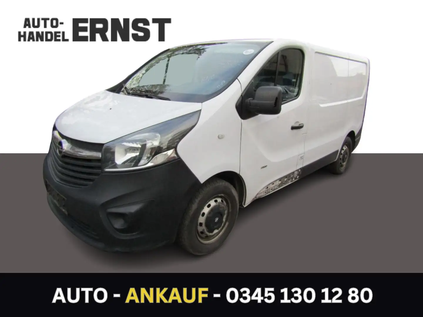 Opel Vivaro Kasten L1H1 TÜV 11/24 Klima 3 Sitzer Wit - 1