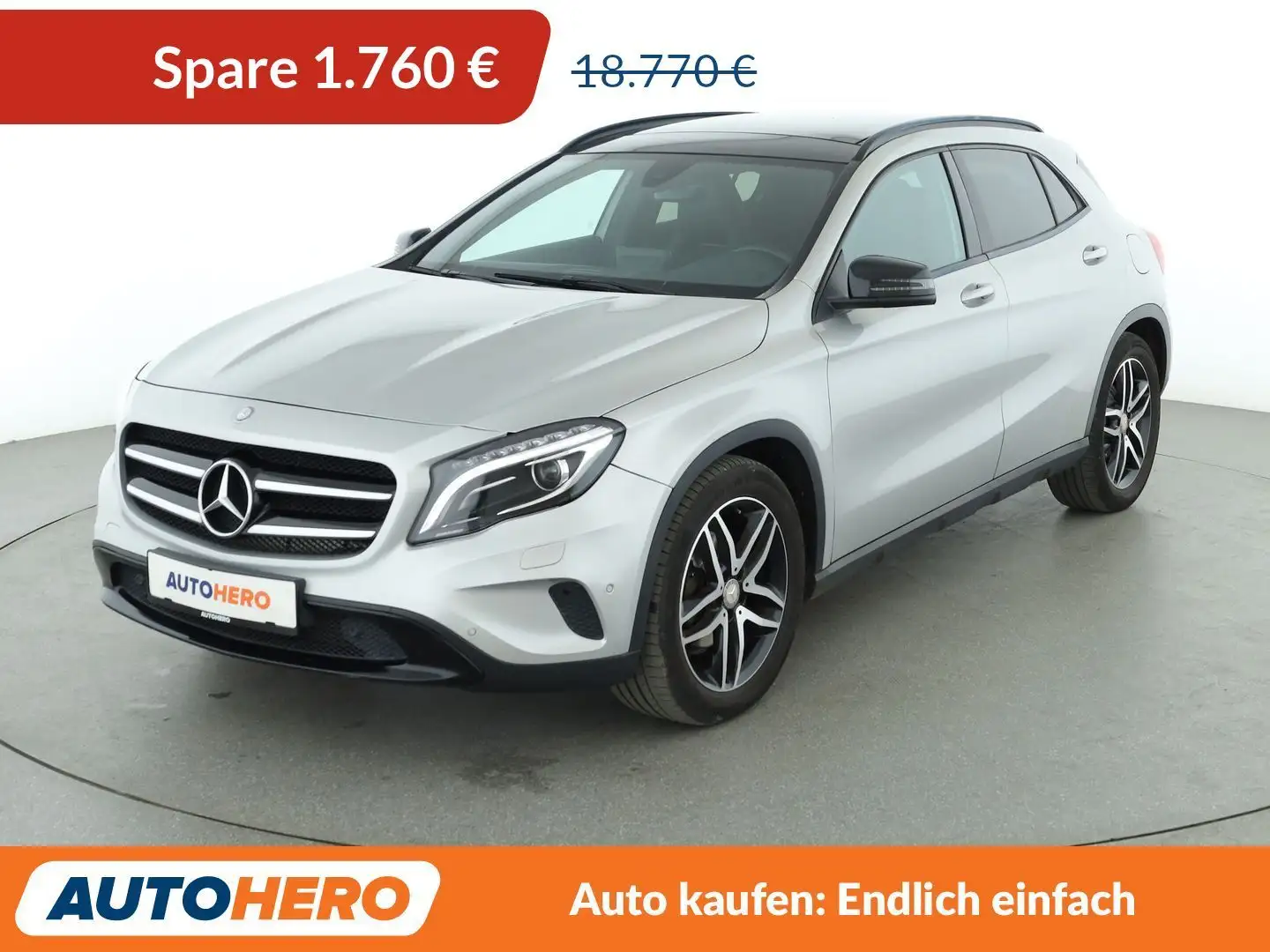 Mercedes-Benz GLA 180 GLA 180 Score Urban Aut.*NAVI*TEMPO*BI-XENON*PDC* Grau - 1