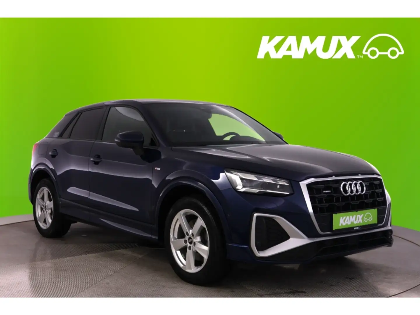 Audi Q2 40TFSI quattro S-tronic S-line+LED+NAVI+PANO Blau - 1