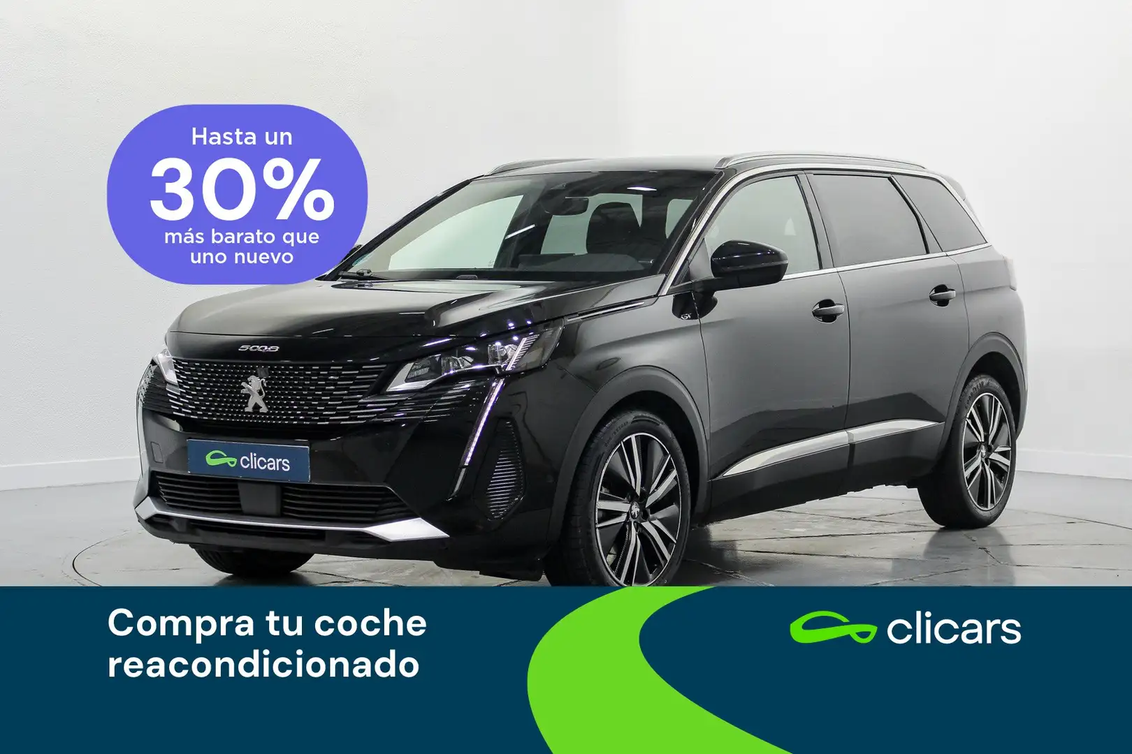 Peugeot 5008 2.0BlueHDi S&S GT Pack EAT8 180 Schwarz - 1