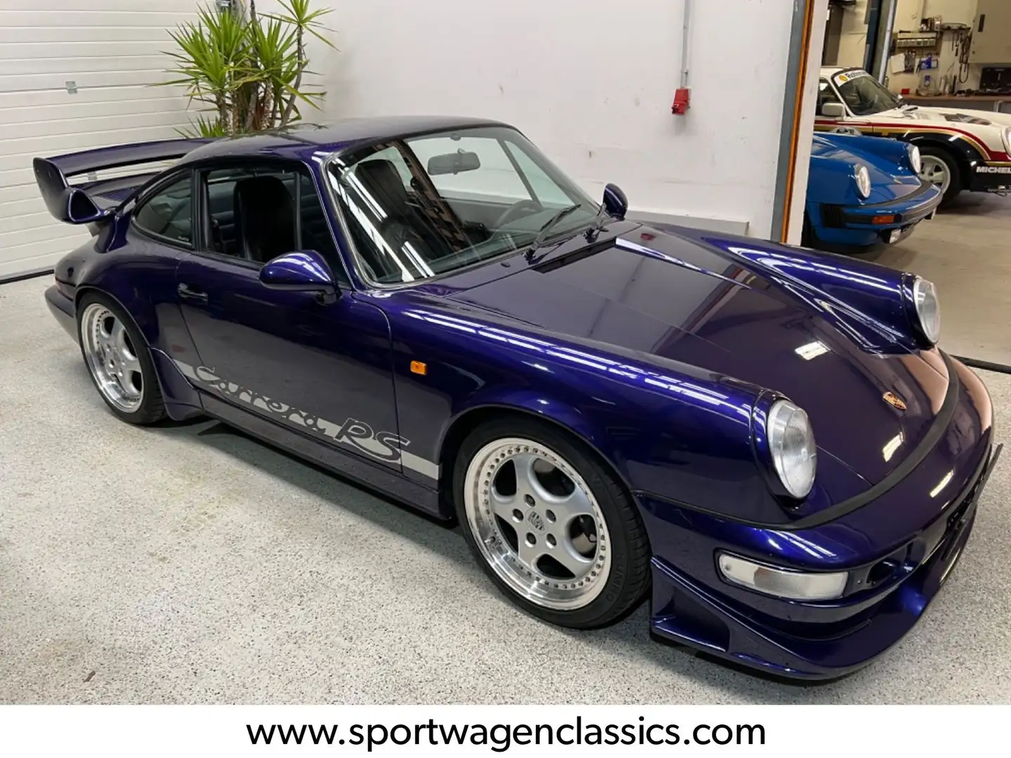 Porsche 964 911/964 C2 Coupe´ RS-Look/H-Kennzeichen/Klima Violett - 1