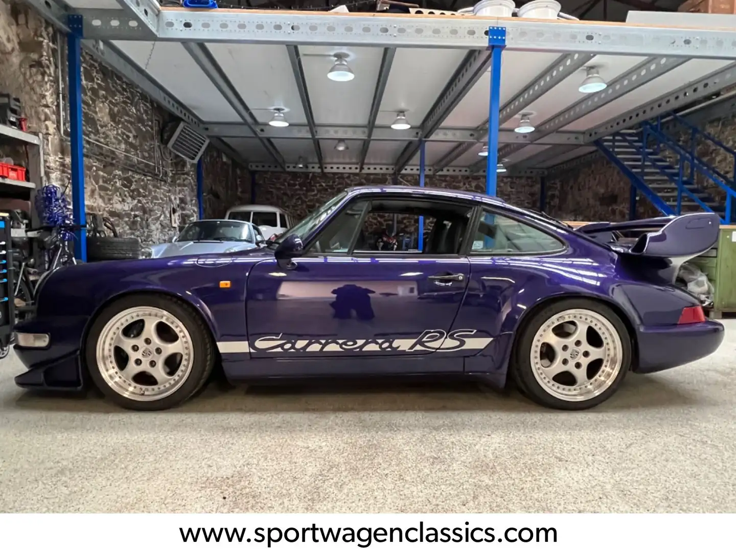 Porsche 964 911/964 C2 Coupe´ RS-Look/H-Kennzeichen/Klima Violett - 2