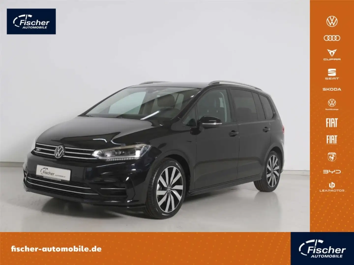Volkswagen Touran 2.0 TDI R-Line DSG 7-Sitze/AHK/LED/NAV/SH Schwarz - 1