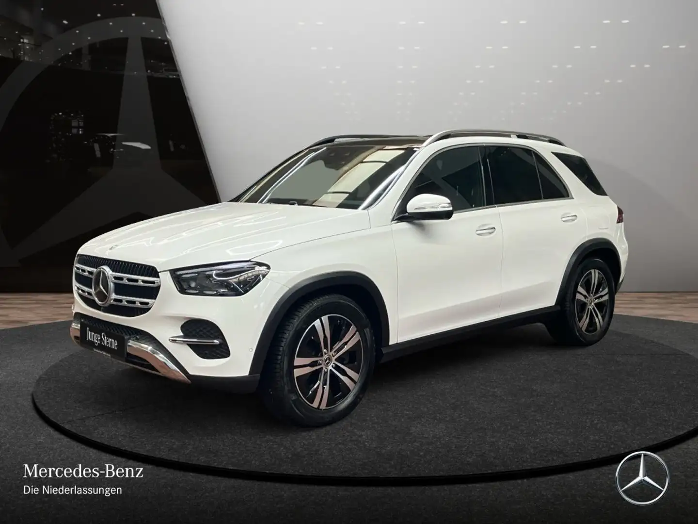 Mercedes-Benz GLE 350 de 4M PANO+360+AHK+MULTIBEAM+FAHRASS+9G Weiß - 2