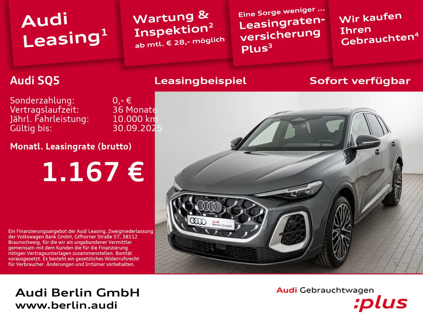 Audi SQ5 TFSI S tronic Grau - 1