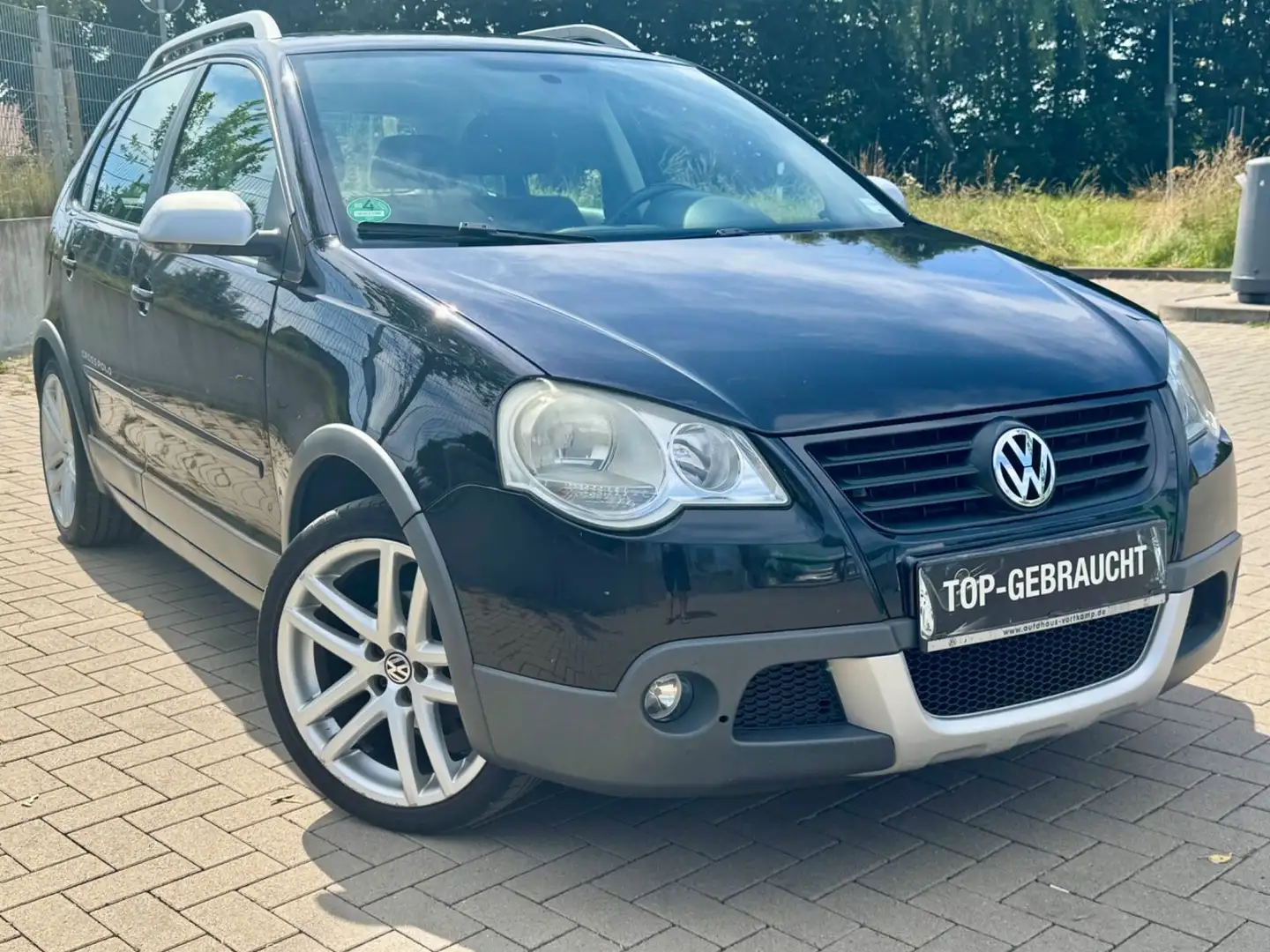 Volkswagen Polo IV CrossPolo 1.4+SITZHEIZUNG+ALU+TÜV NEU Schwarz - 2