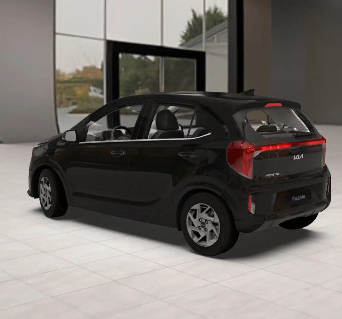 Kia Picanto Vision 1.0 AMT RFK NAVI DAB Schwarz - 2