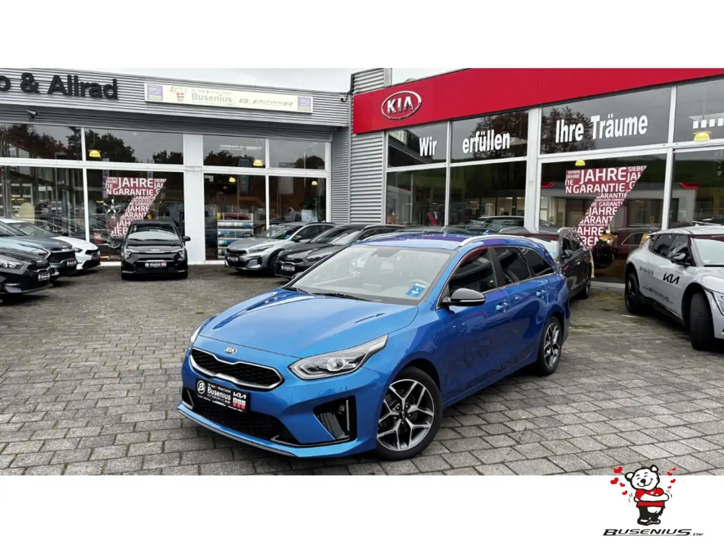 Kia Ceed SW / cee'd SW 1.4 T-GDI GTL+Tech+Leder+Navi+LED+Kamera Blau - 2