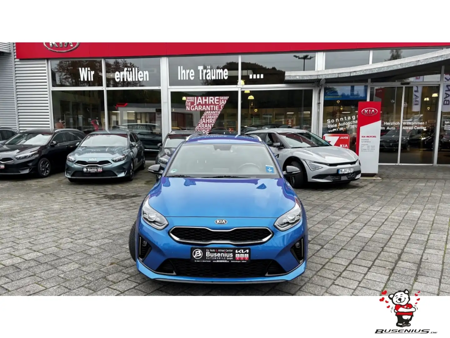 Kia Ceed SW / cee'd SW 1.4 T-GDI GTL+Tech+Leder+Navi+LED+Kamera Blau - 2