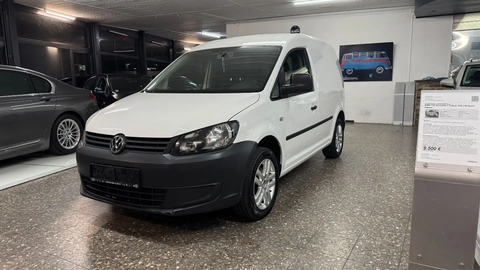 Volkswagen Caddy Kasten*1.6 TDI*Navigation*guter Zustand Weiß - 2