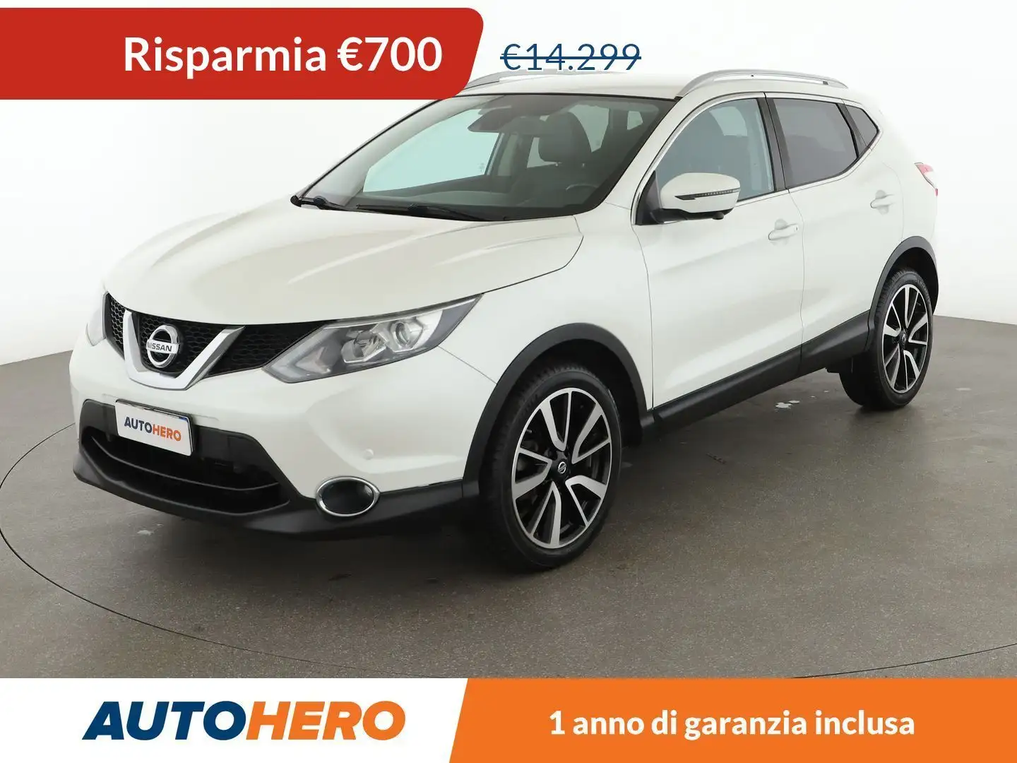 Nissan Qashqai 1.6 dCi Tekna Bianco - 1