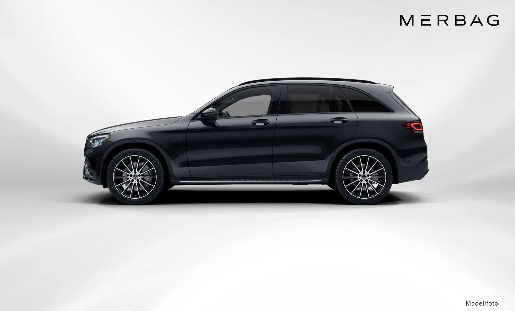 Mercedes-Benz GLC 300 e 4MATIC Schwarz - 2
