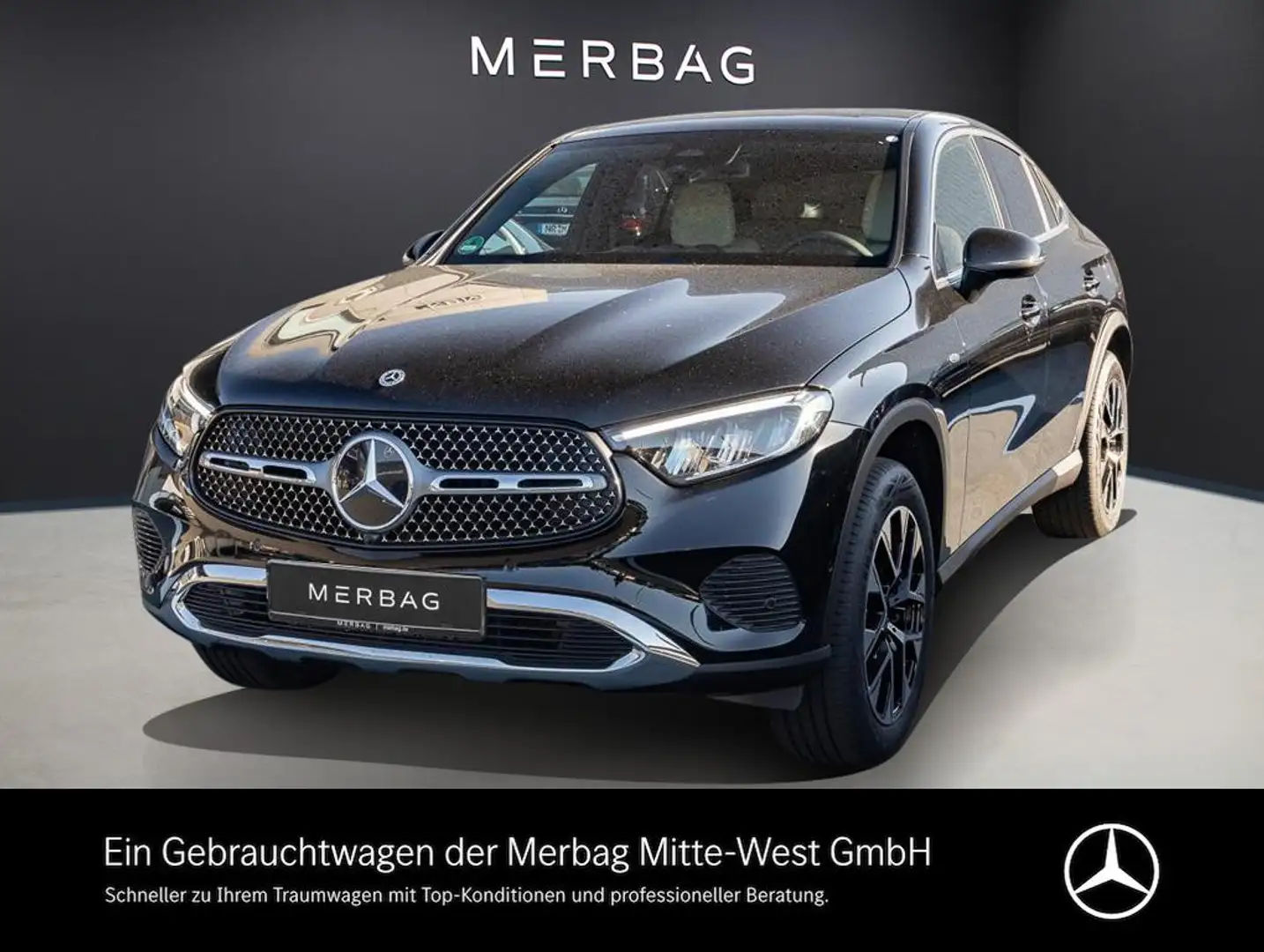 Mercedes-Benz GLC 300 e 4MATIC Coupé mit EQ Hybrid Technologie Schwarz - 1