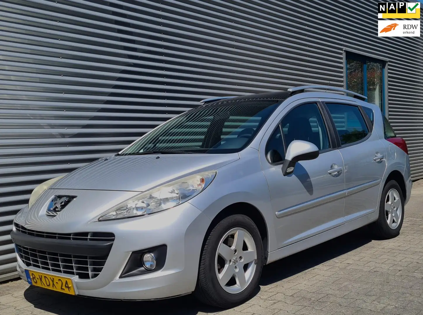 Peugeot 207 SW 1.4 VTi Active 04-2012 Reflexzilver Metallic Grigio - 1