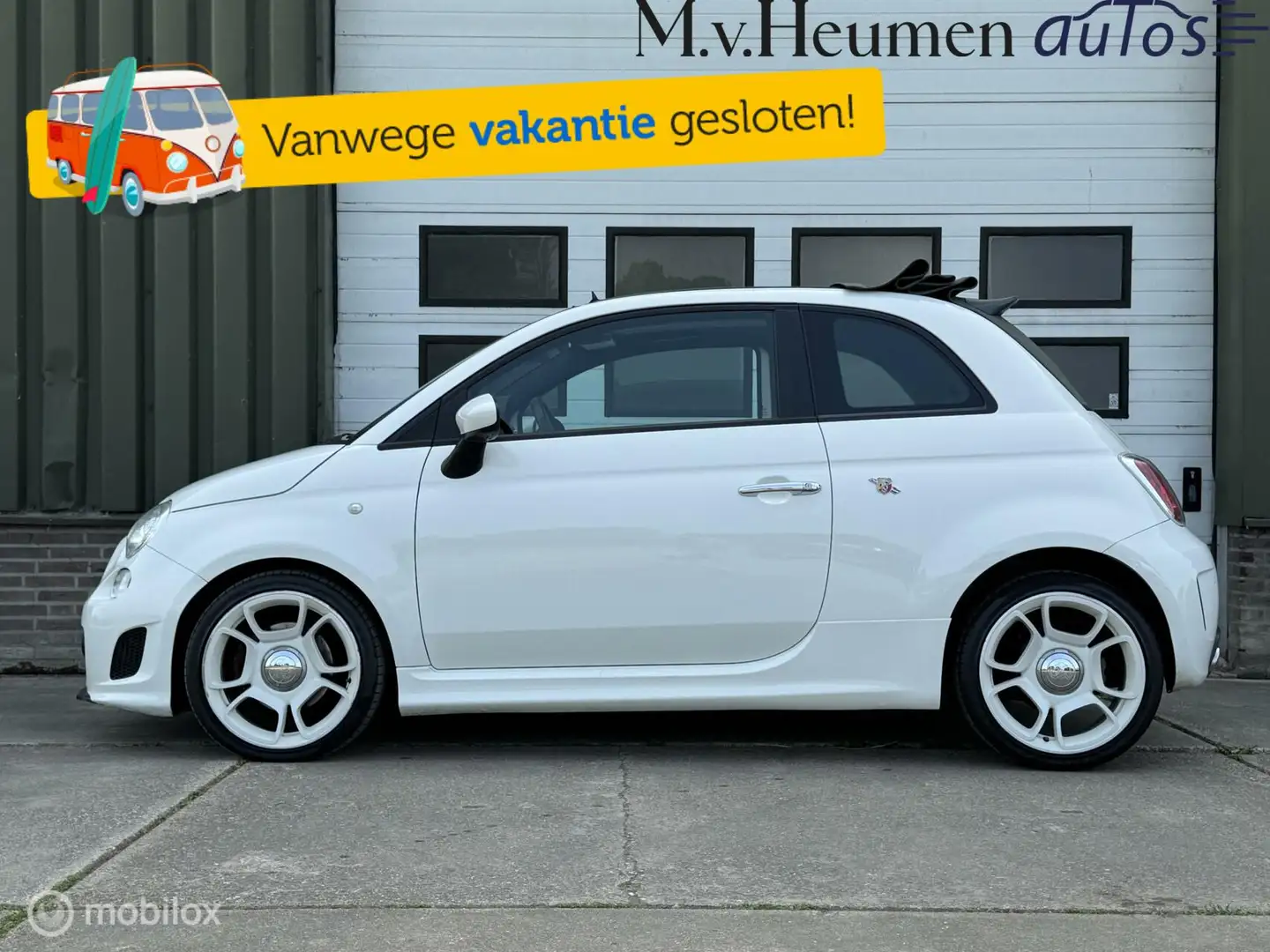 Fiat 500C Abarth 1.4-16V Leder CarPlay Camera Xenon Білий - 2