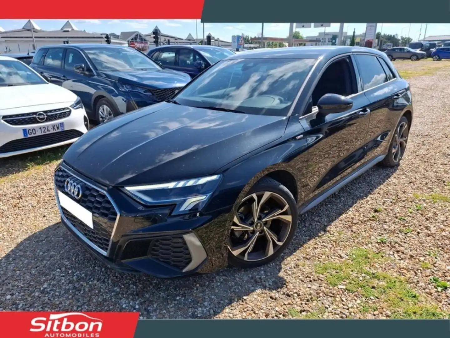 Audi A3 1.5 35 TFSI 150 S-Tronic 7 S line CAMERA GPS Noir - 1