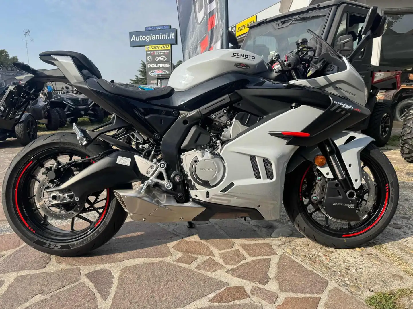 CFMOTO 675 NK SR-R AEROLITE GREY Gris - 2