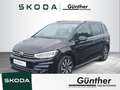 Volkswagen Touran Highline 1,5 TSI DSG +R-LINE+AHK+IQ.DRIVE Zwart - thumbnail 1
