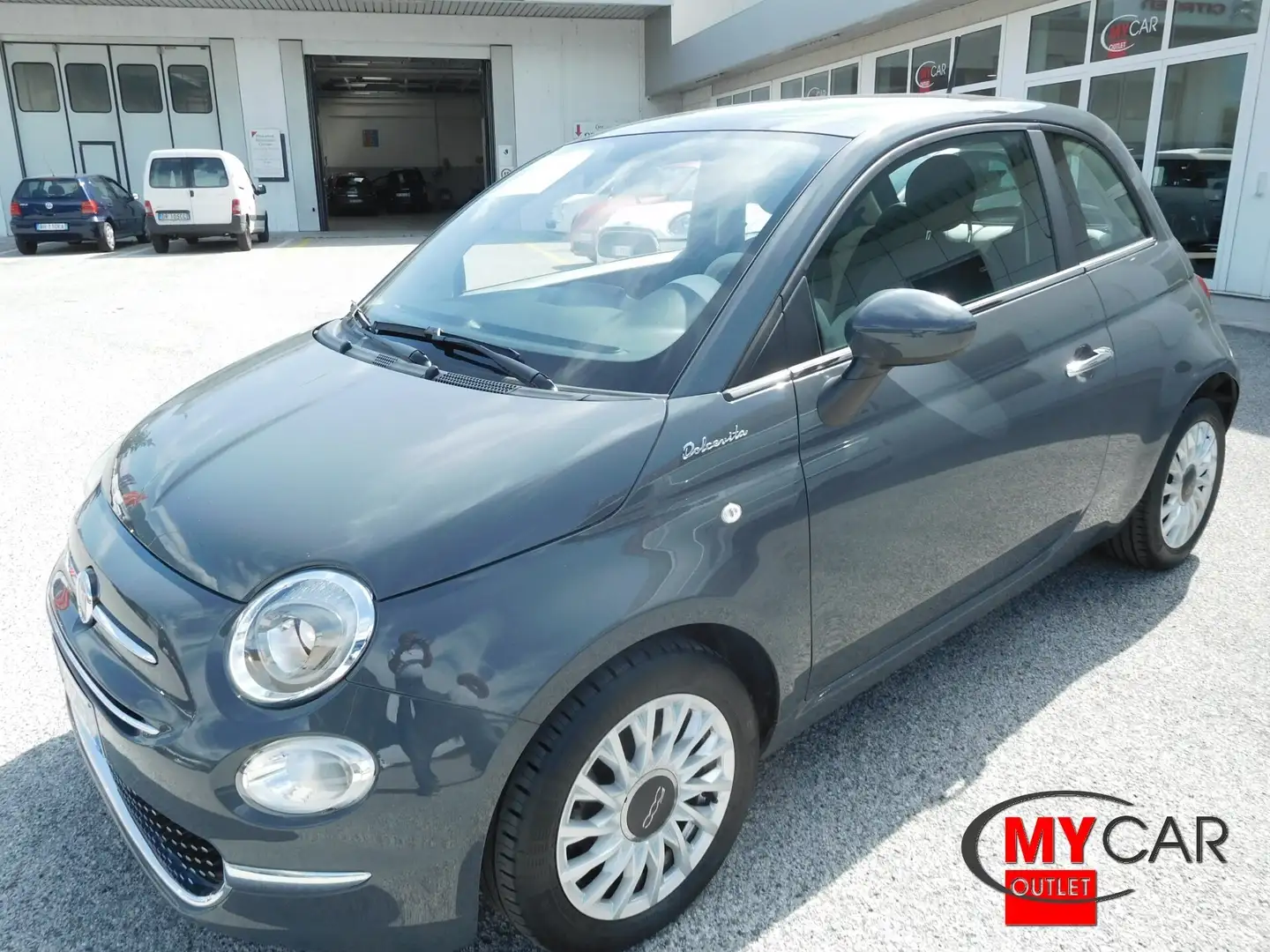 Fiat 500 1.0 Hybrid Dolcevita 70cv - OK NEOPAT. Grigio - 1